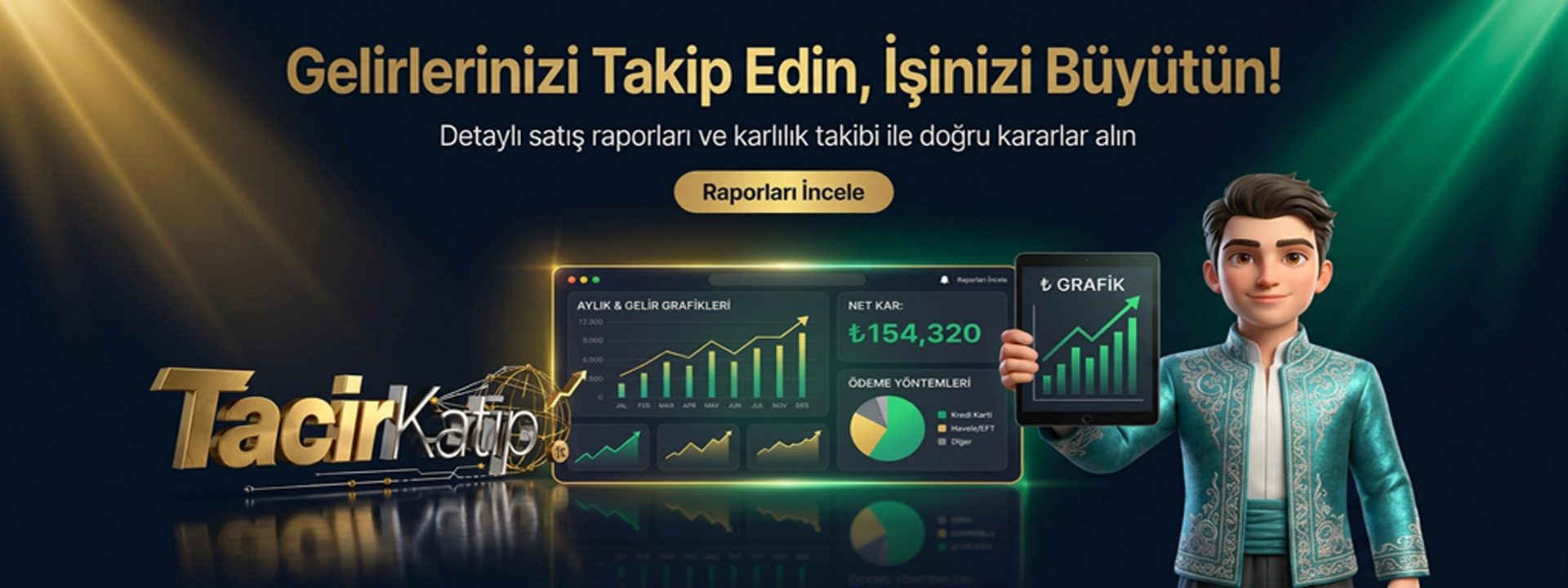 TacirKatip - Yapay Zeka Destekli E-Ticaret Altyapısı