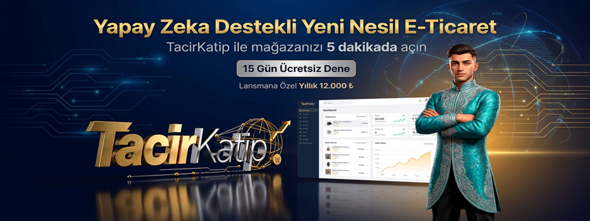TacirKatip - Profesyonel E-Ticaret Platformu