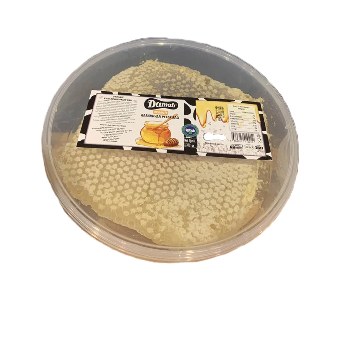 Organik Gurme Karakovan Kütük Bal (1350 g)