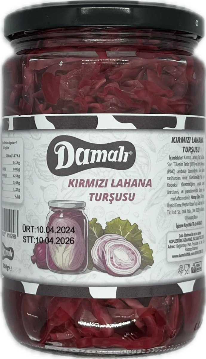 Kırmızı Lahana Turşusu (300 g) - Görsel 2