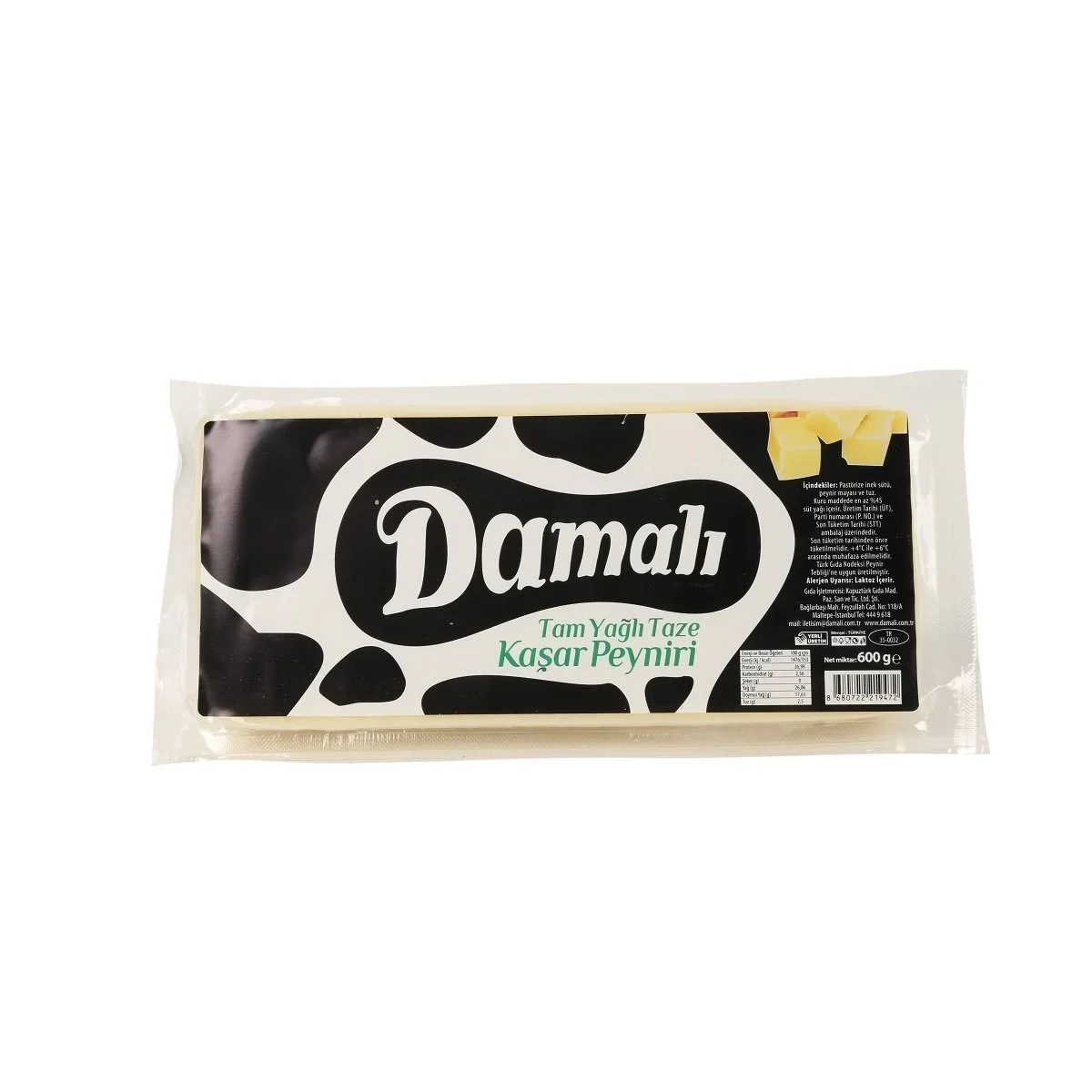 Tam Yağlı Taze Kaşar Peyniri (600 g) - Görsel 2