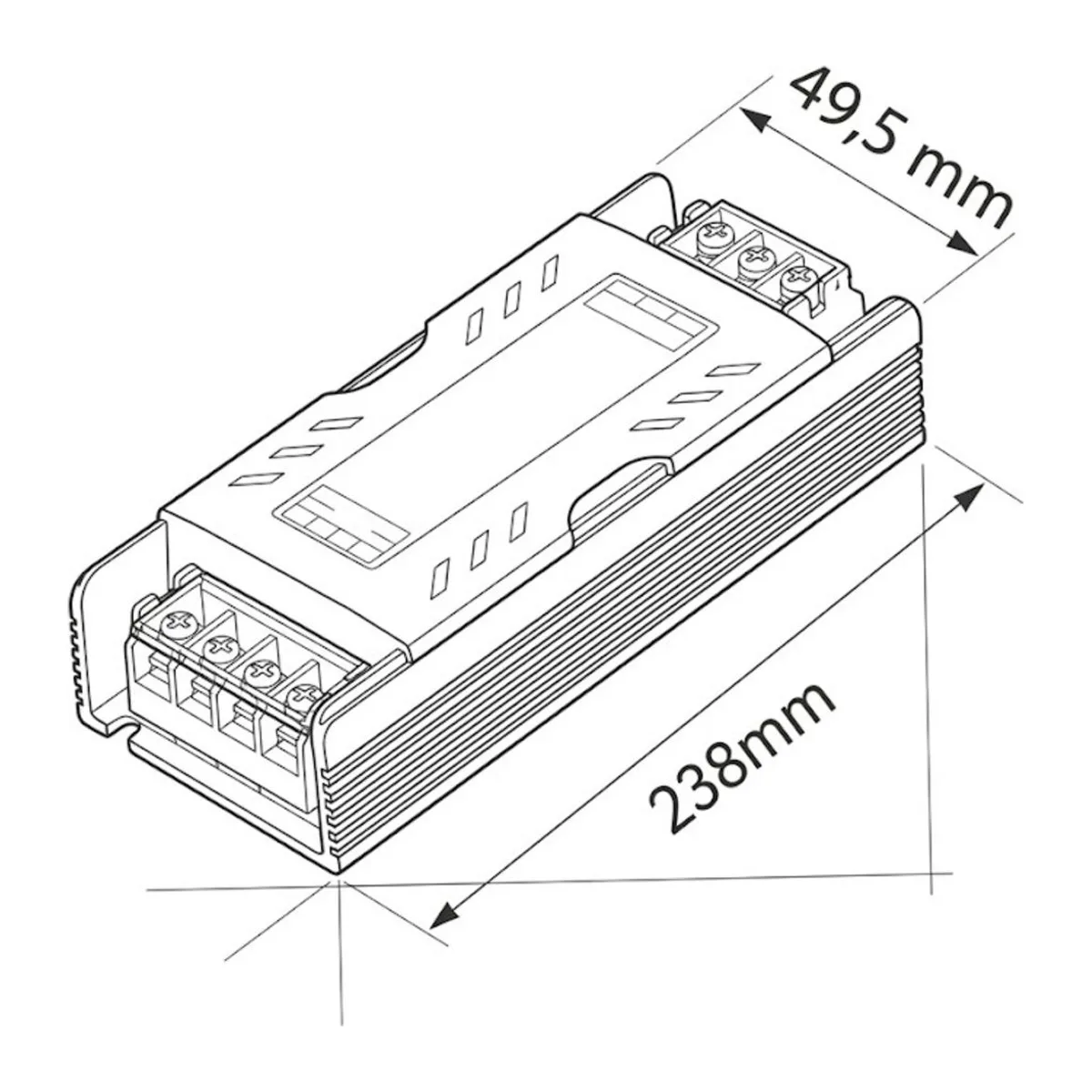 12V 30 Amper LED Trafosu - Görsel 2