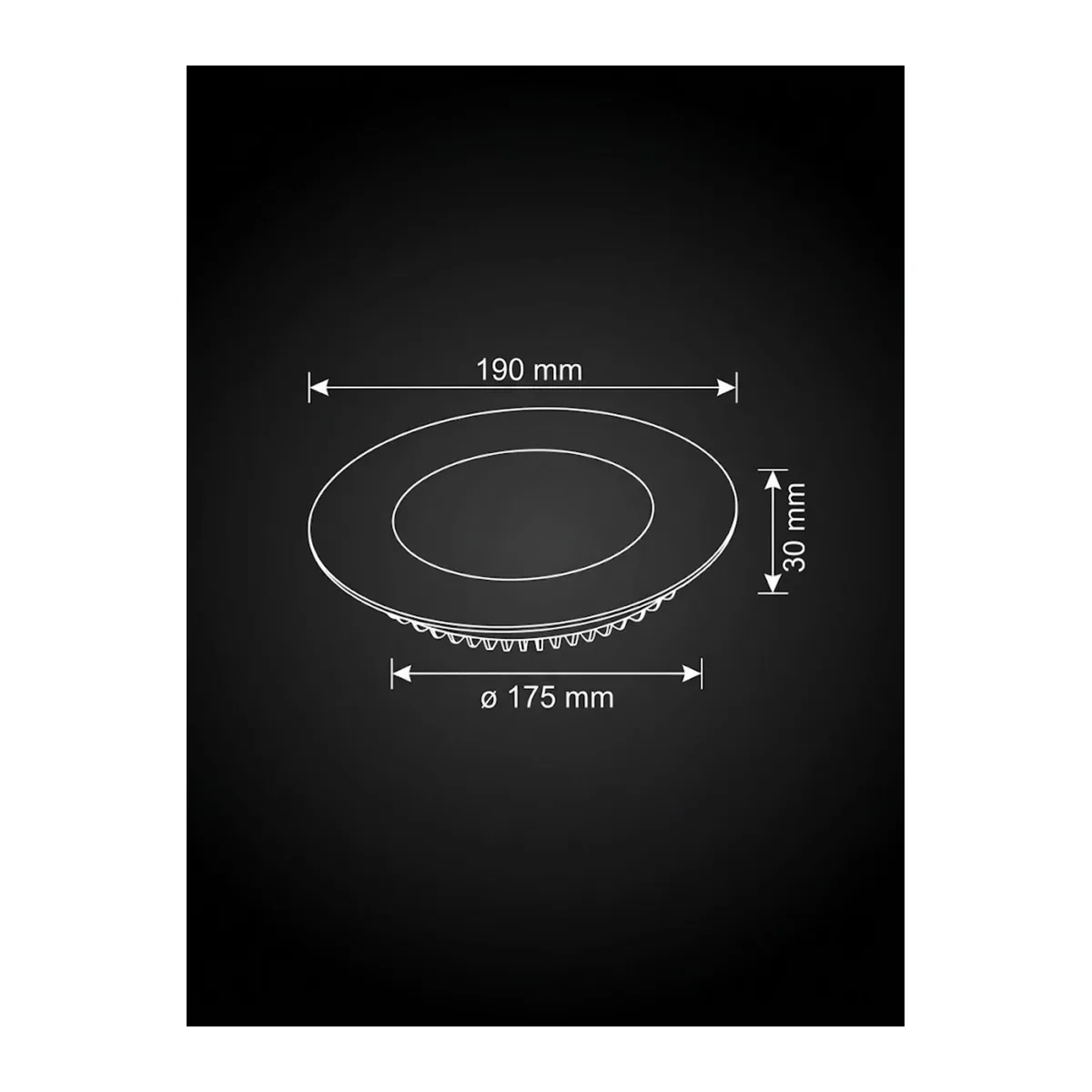 15W LED PANEL 3000K GÜNIŞIĞI 50.000 SAAT KULLANIM ÖMRÜ - Görsel 2