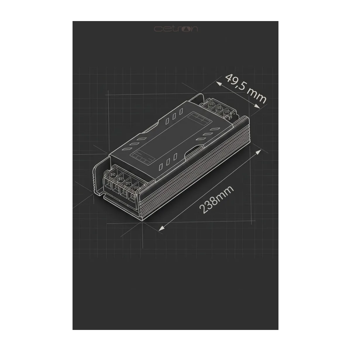 12V 30 Amper LED Trafo 10 Adet - Görsel 2