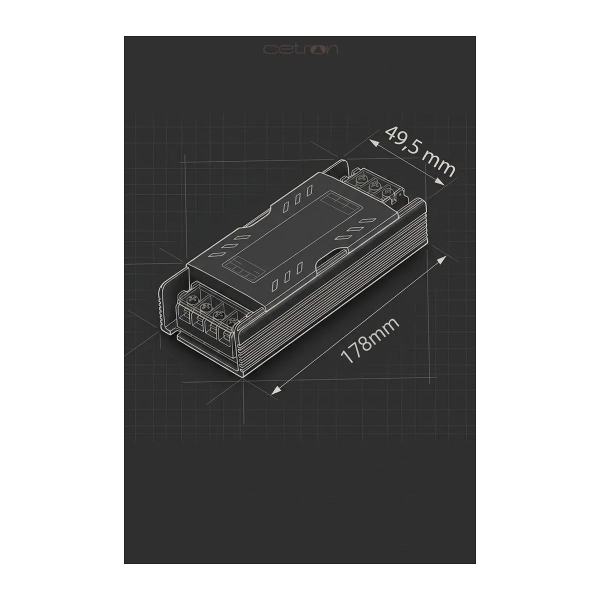 12V 16,5 Amper LED Trafo 5 Adet - Görsel 2