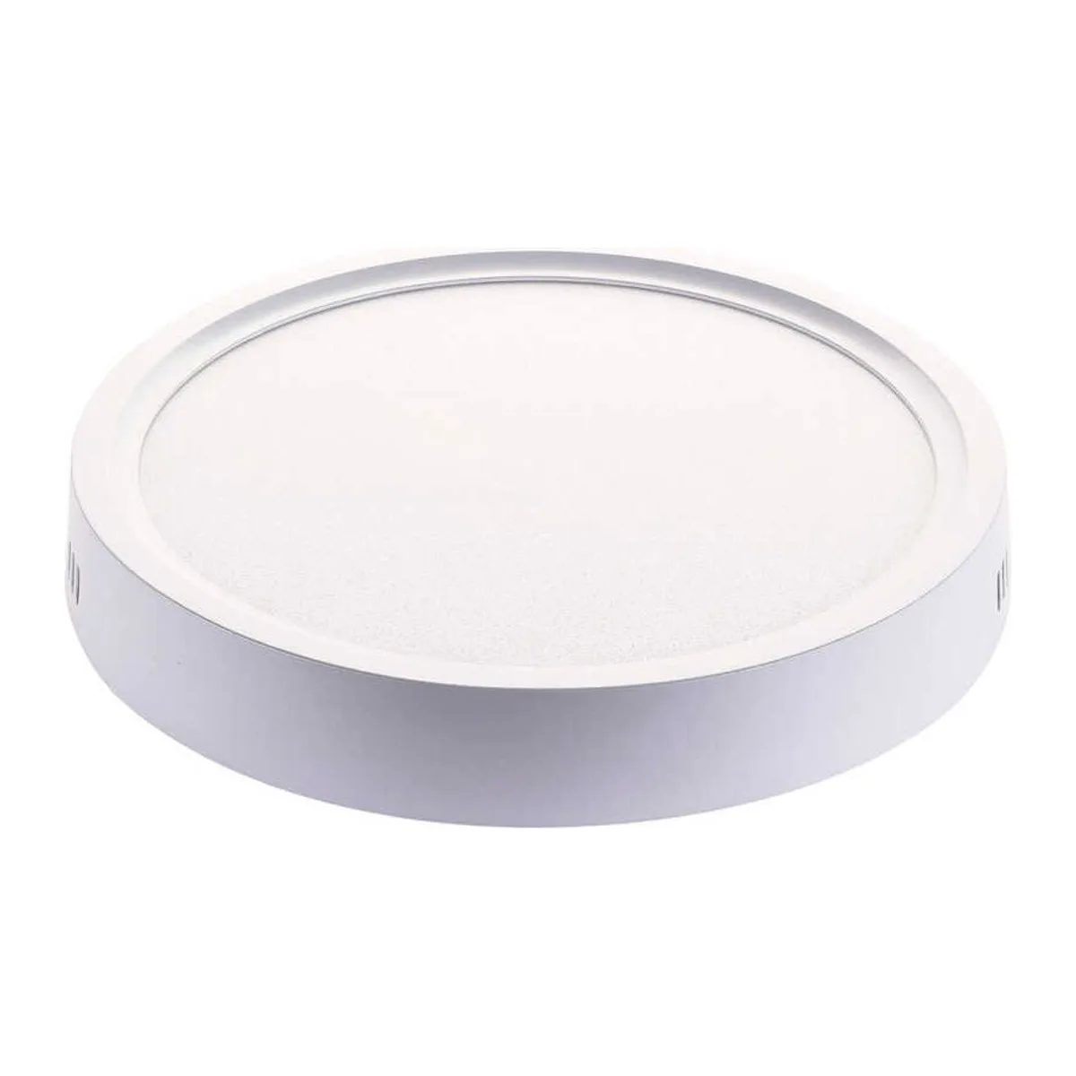 18W Sıva Üstü Yuvarlak Beyaz Kasa Panel ECO 3000K