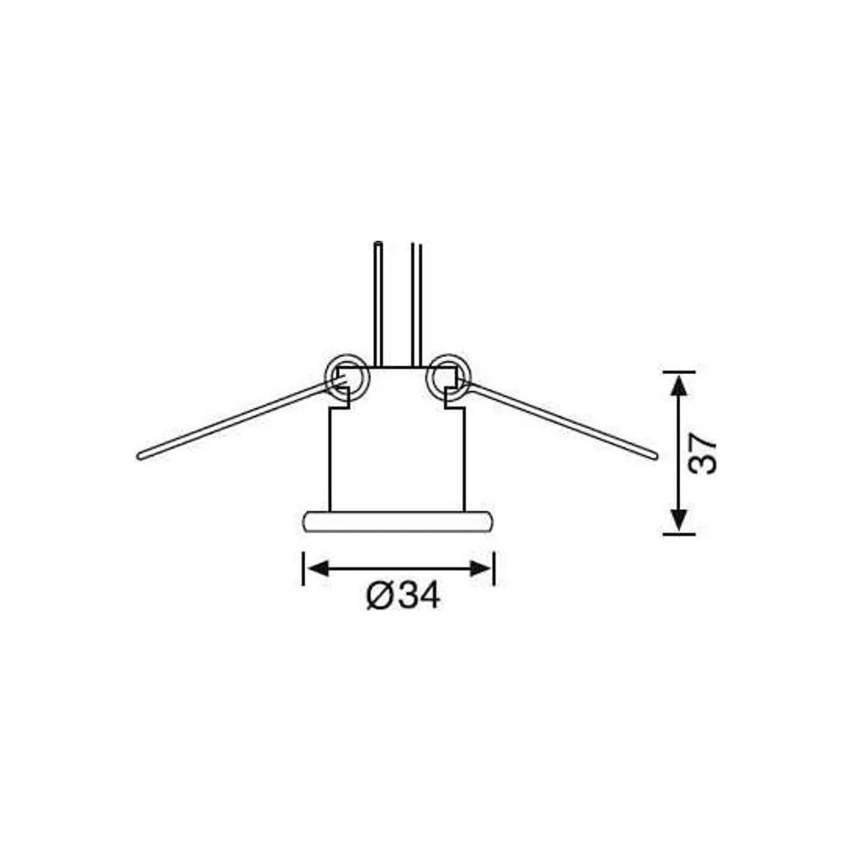 JH626 Starlight Sabit Spot - Görsel 2