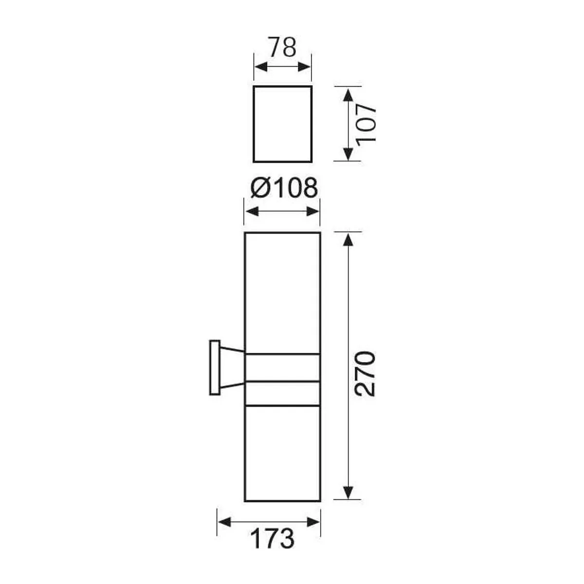 JW926 Bahçe Aplik - Görsel 2