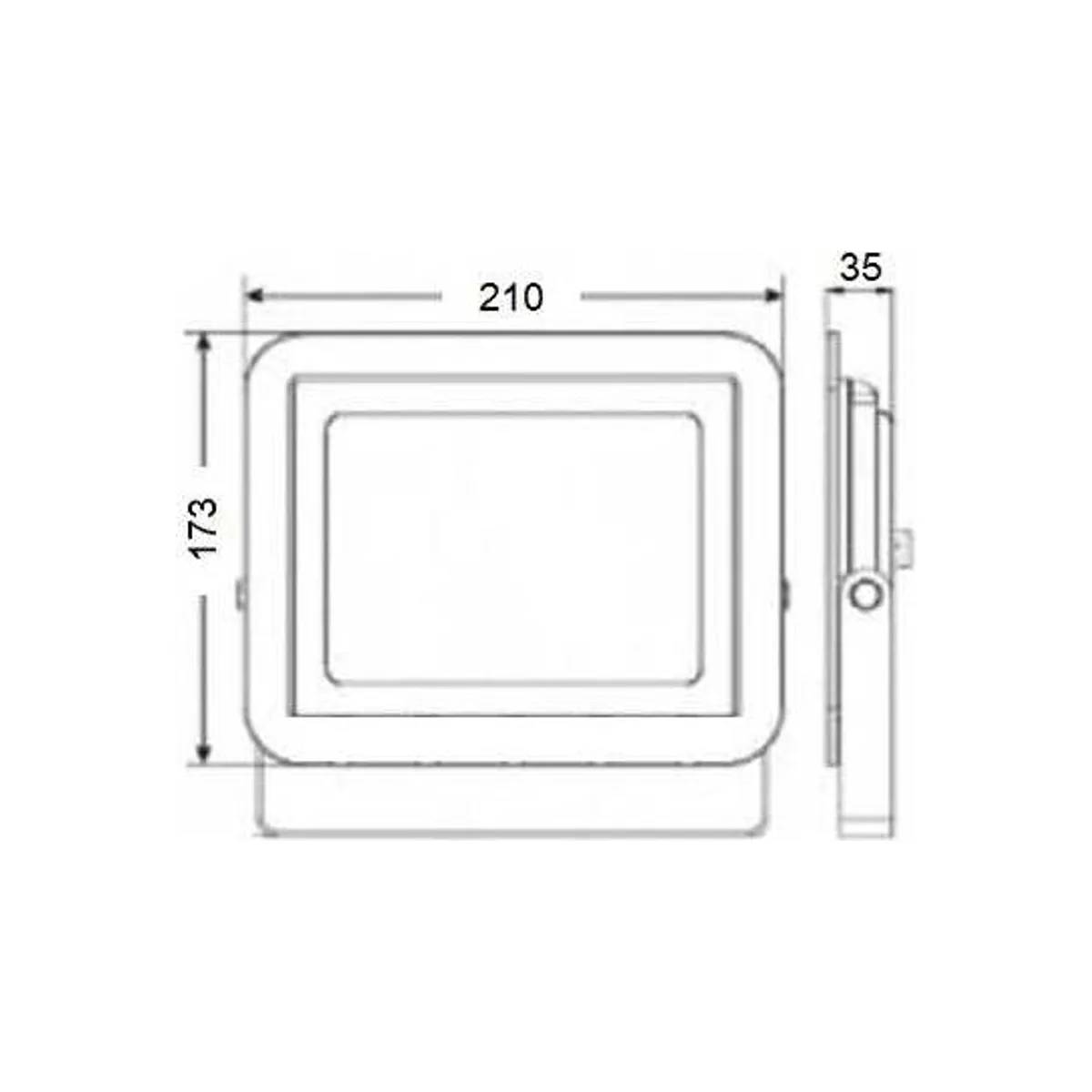 LP050 B 50W Led Projektör 6500K - Görsel 2