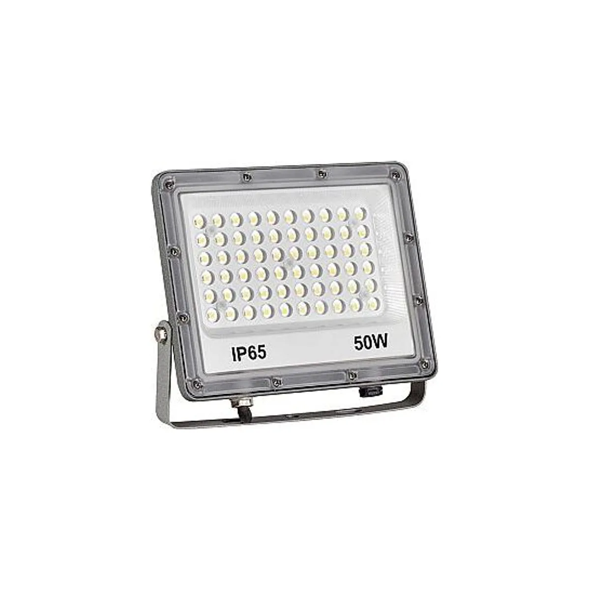 LP503 S 50W Lensli Metalik Gri Led Projektör 3000K