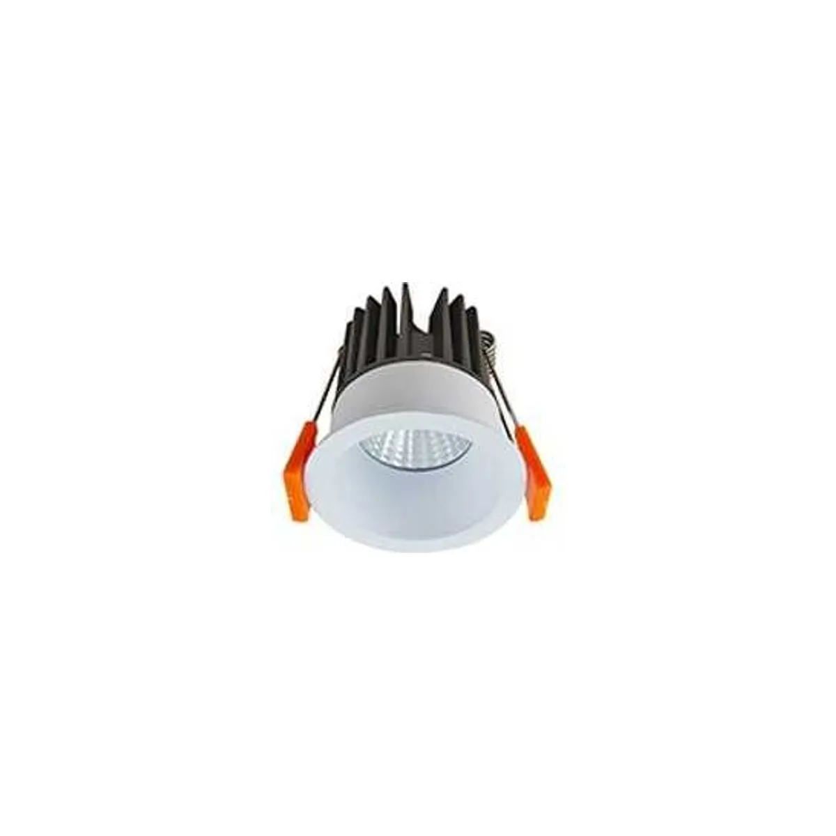 LS544 B Beyaz Yuvarlak Sabit LED Spot (3000K)