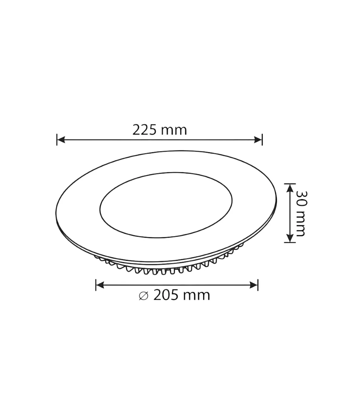 18W Sıva Altı Led Panel 3200K - Görsel 2