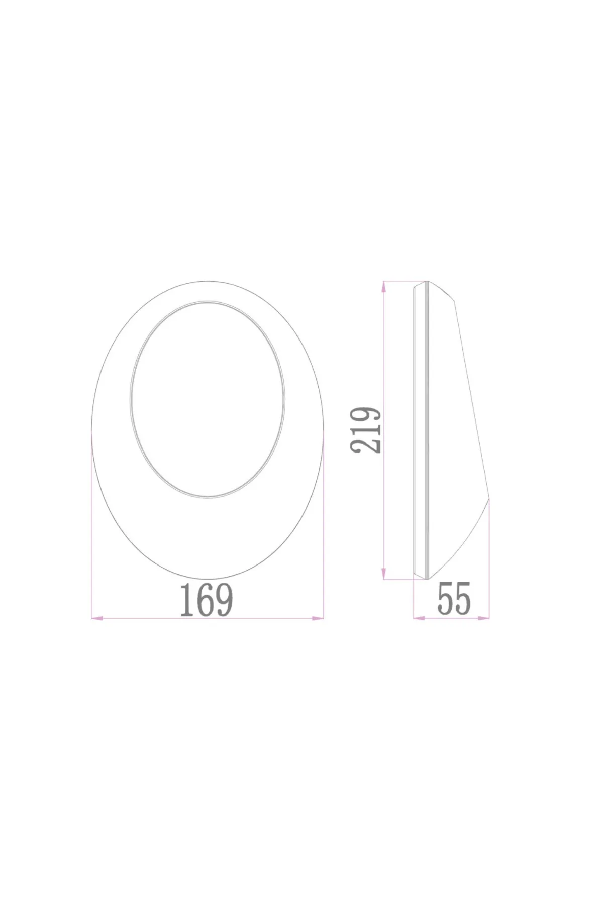 NORMA-E LED BAHÇE APLIGI 12W - Görsel 3