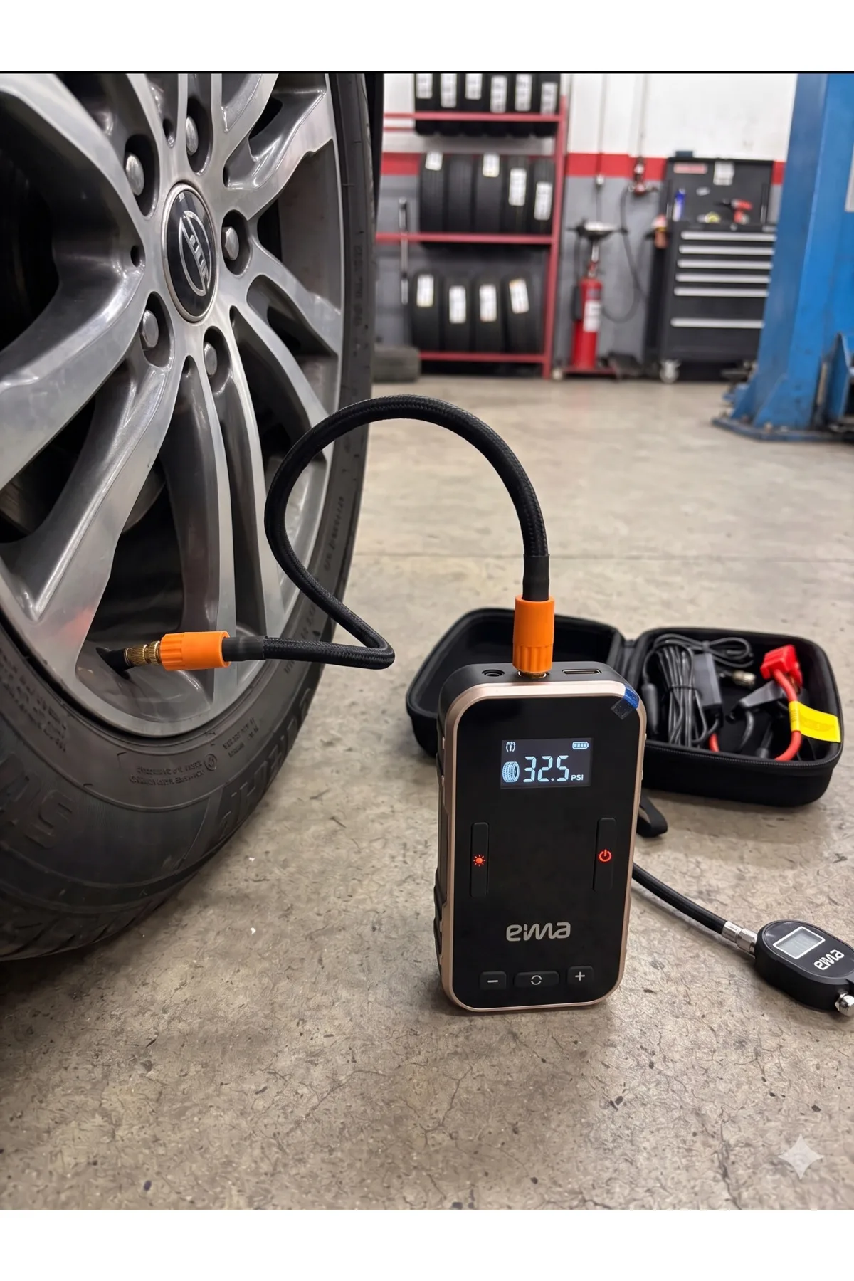 EAP-3 Akü Takviye ve Lastik Şişirme Cihazı 8000 mAh - Görsel 3