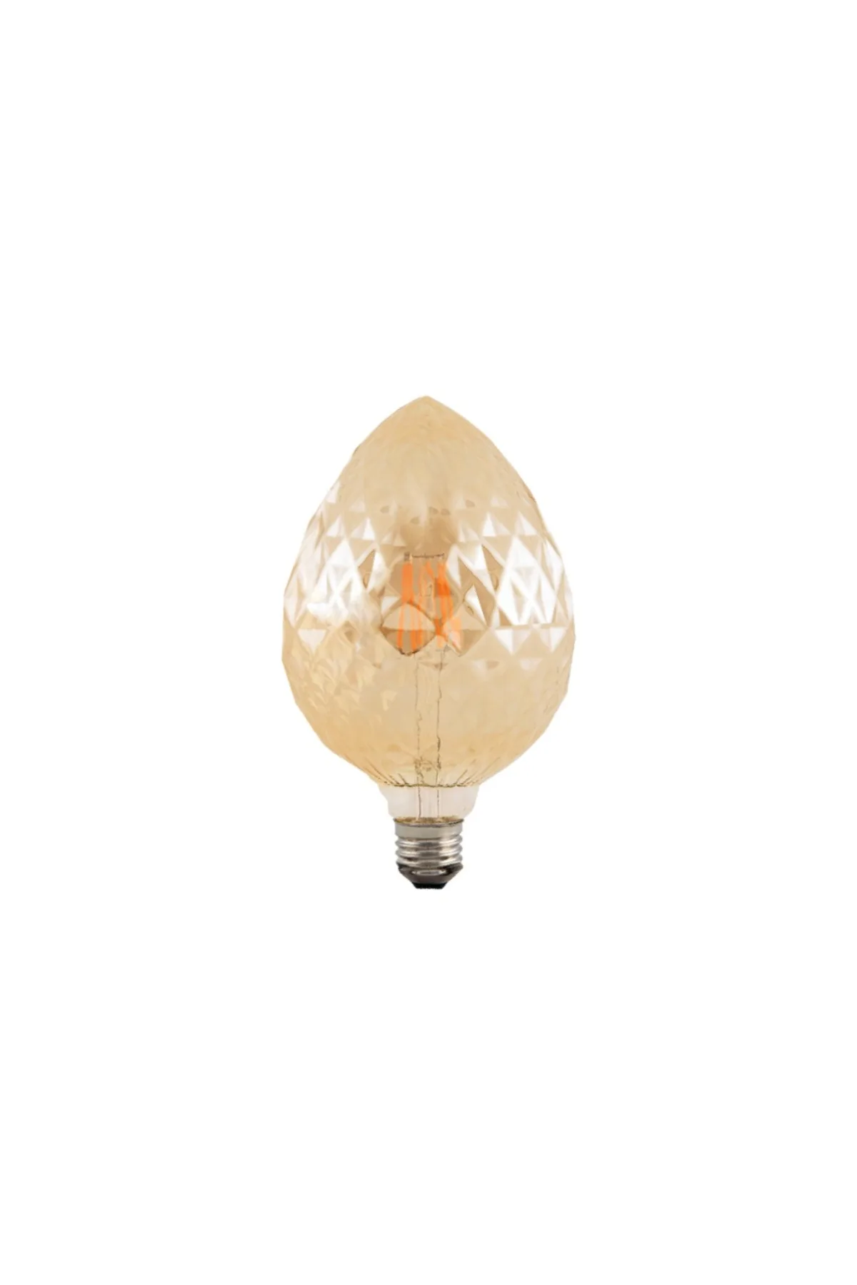 4W LED Rustik Ampul G95 E27 2200K Sıcak Işık – Vintage Dekoratif 50.000 SAAT KULLANIM ÖMRÜ - Görsel 2