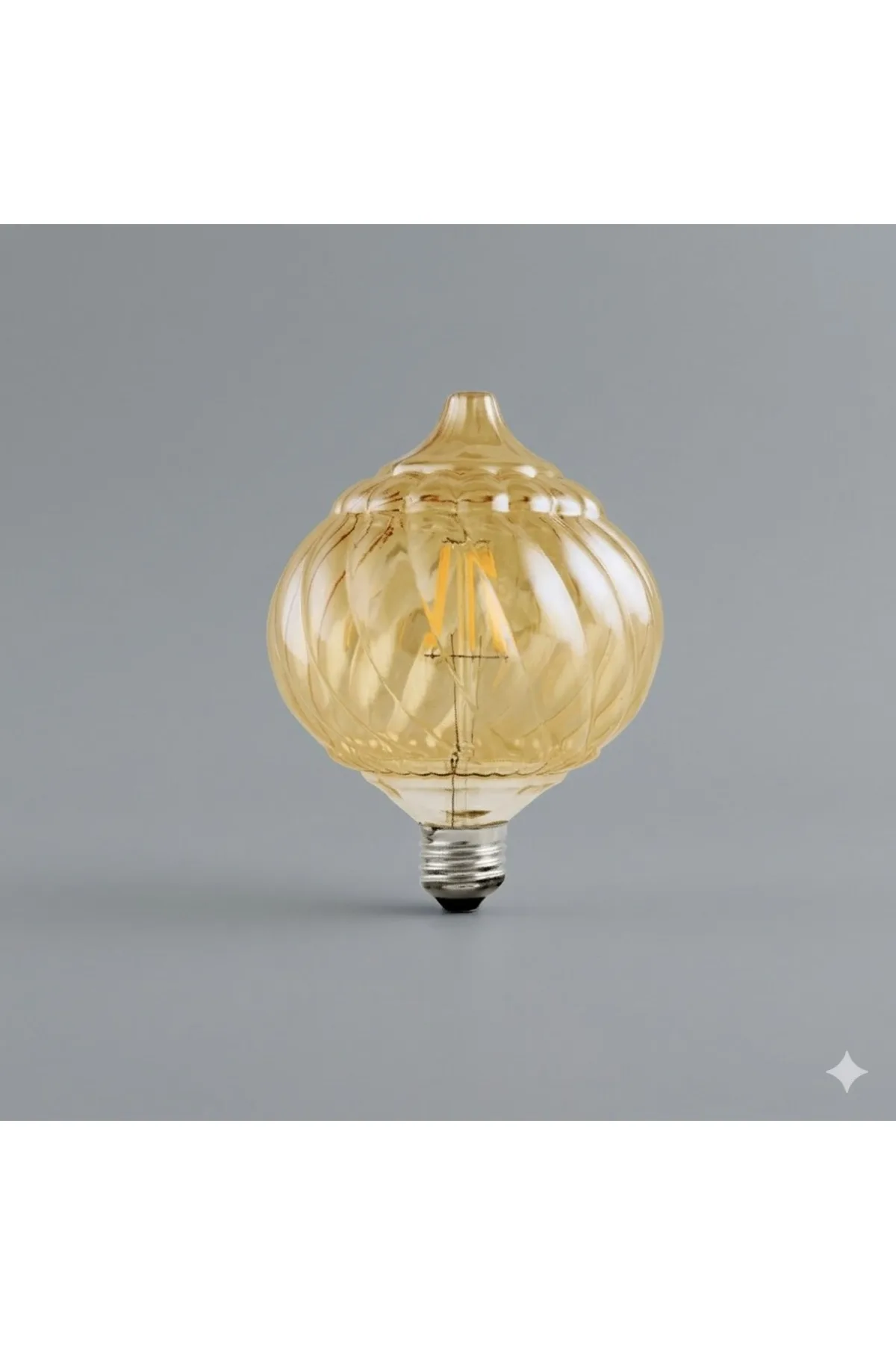 LED Rustik Ampul E27 Vintage Edison Tipi Dekoratif Sıcak Işık - Görsel 2