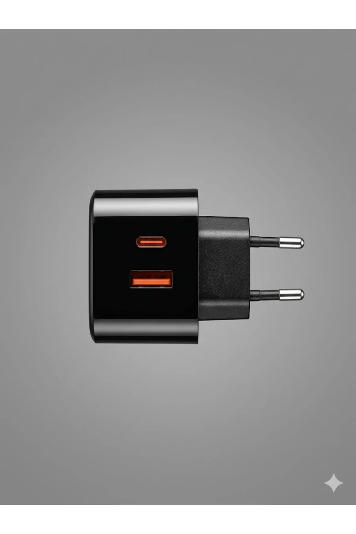 MT-GAN-45 HIZLI ŞARJ ADAPTÖRÜ 45W SİYAH - Görsel 2