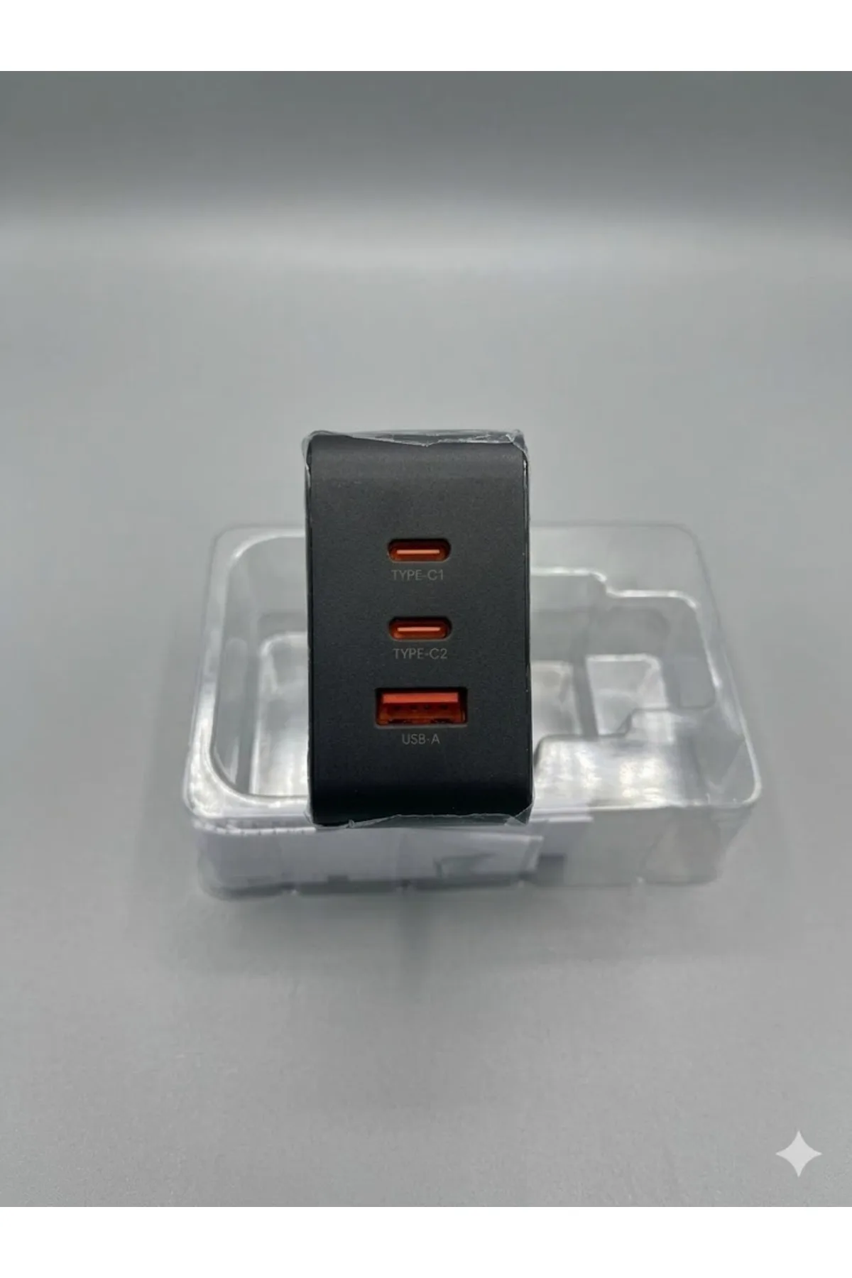 MT-GAN-65 HIZLI ŞARJ ADAPTÖRÜ 65W SİYAH - Görsel 2