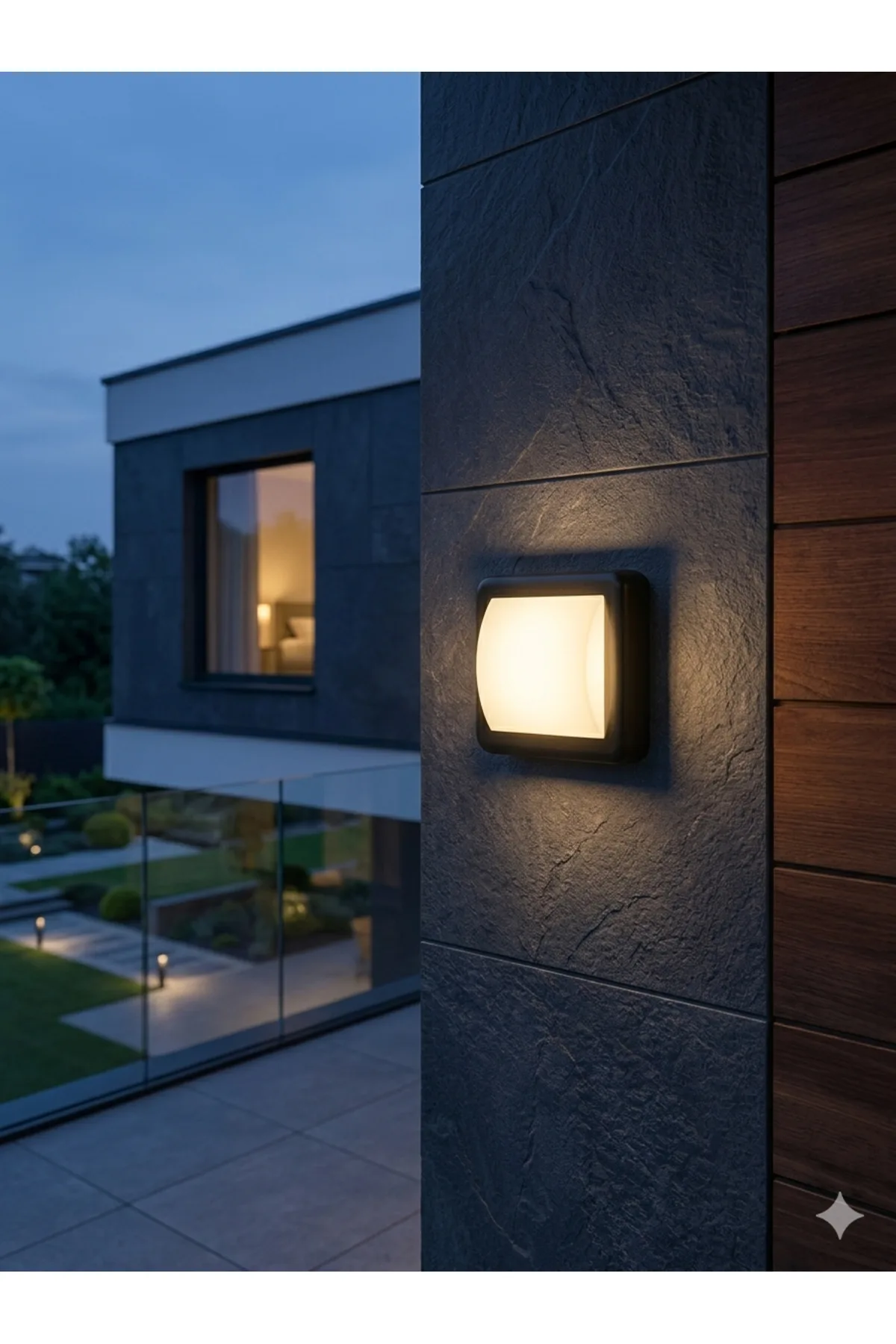 AH07-05001 4W LED Duvar & Tavan Apliği 3000K - Görsel 2