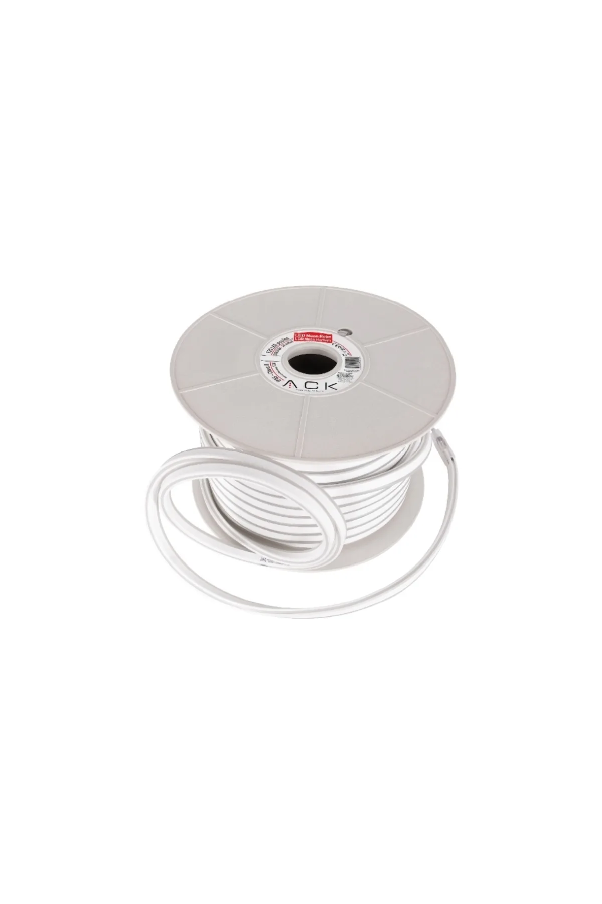 220V IP65 NEON LED AMBER 50 METRE - Görsel 2