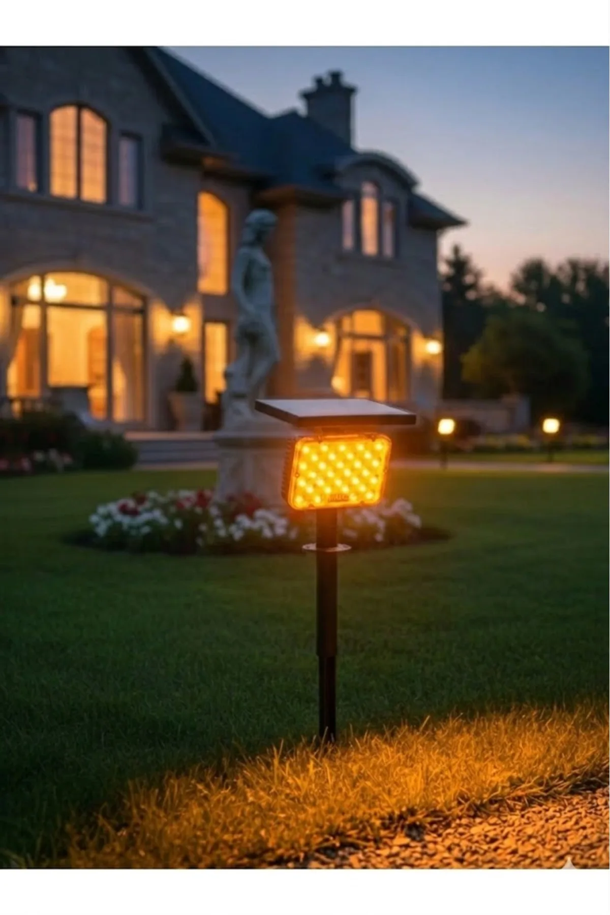 Solar LED Çim Armatürü