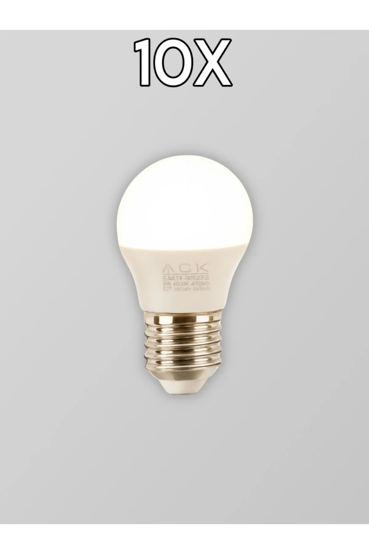 LED Ampul 5W E14 Gün Işığı 10 Adet - Görsel 2