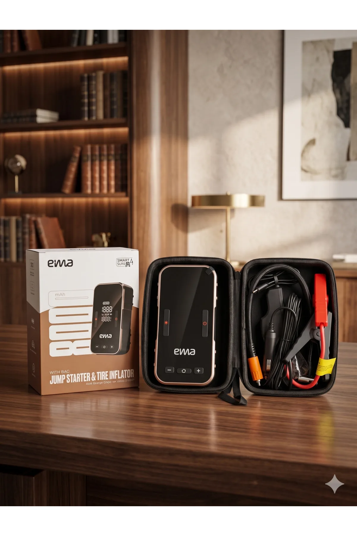 EAP-3 Akü Takviye ve Lastik Şişirme Cihazı 8000 mAh