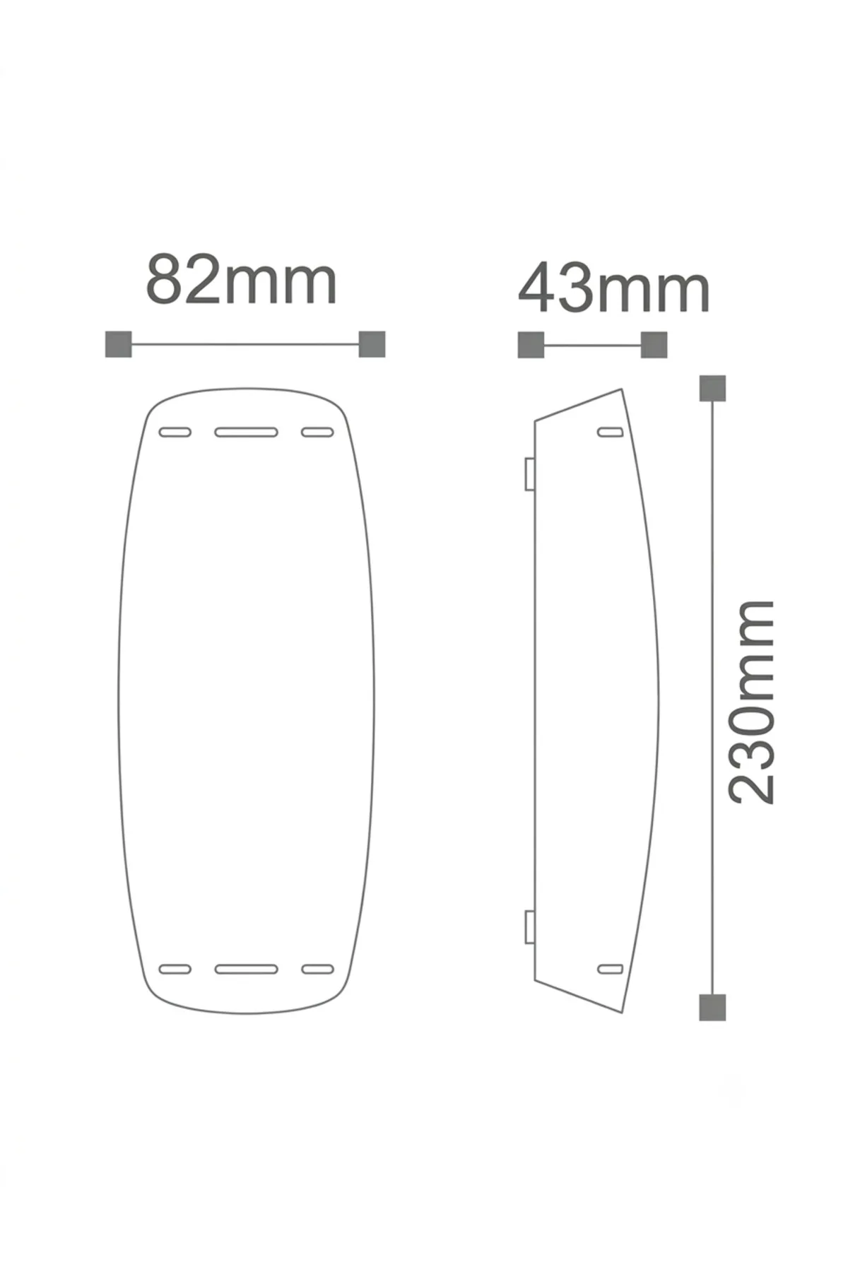Sirius Alüminyum Duvar Apliği - 2x3.5W 3000K Siyah (AG40-01002) - Görsel 3