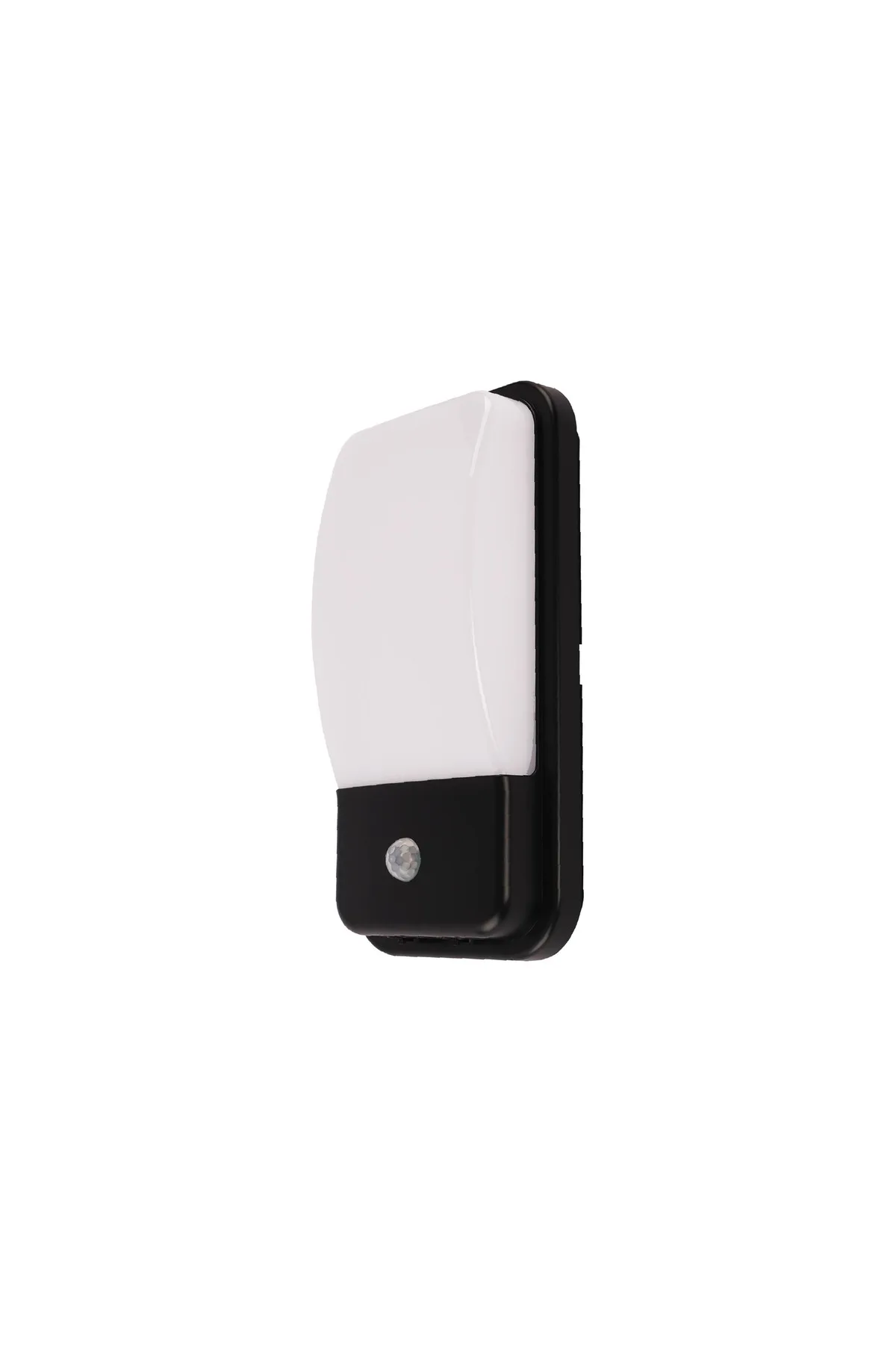 20W SENSÖRLÜ LED DUVAR APLİĞİ SİYAH 3000K IP65 - Görsel 3