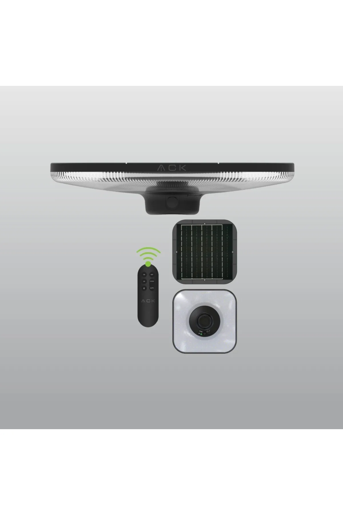 240W Solar Güneş Enerjili Bahçe Armatürü - 3 Renkli Ayarlanabilir Dış Mekan IP65 Aydınlatma - Görsel 4