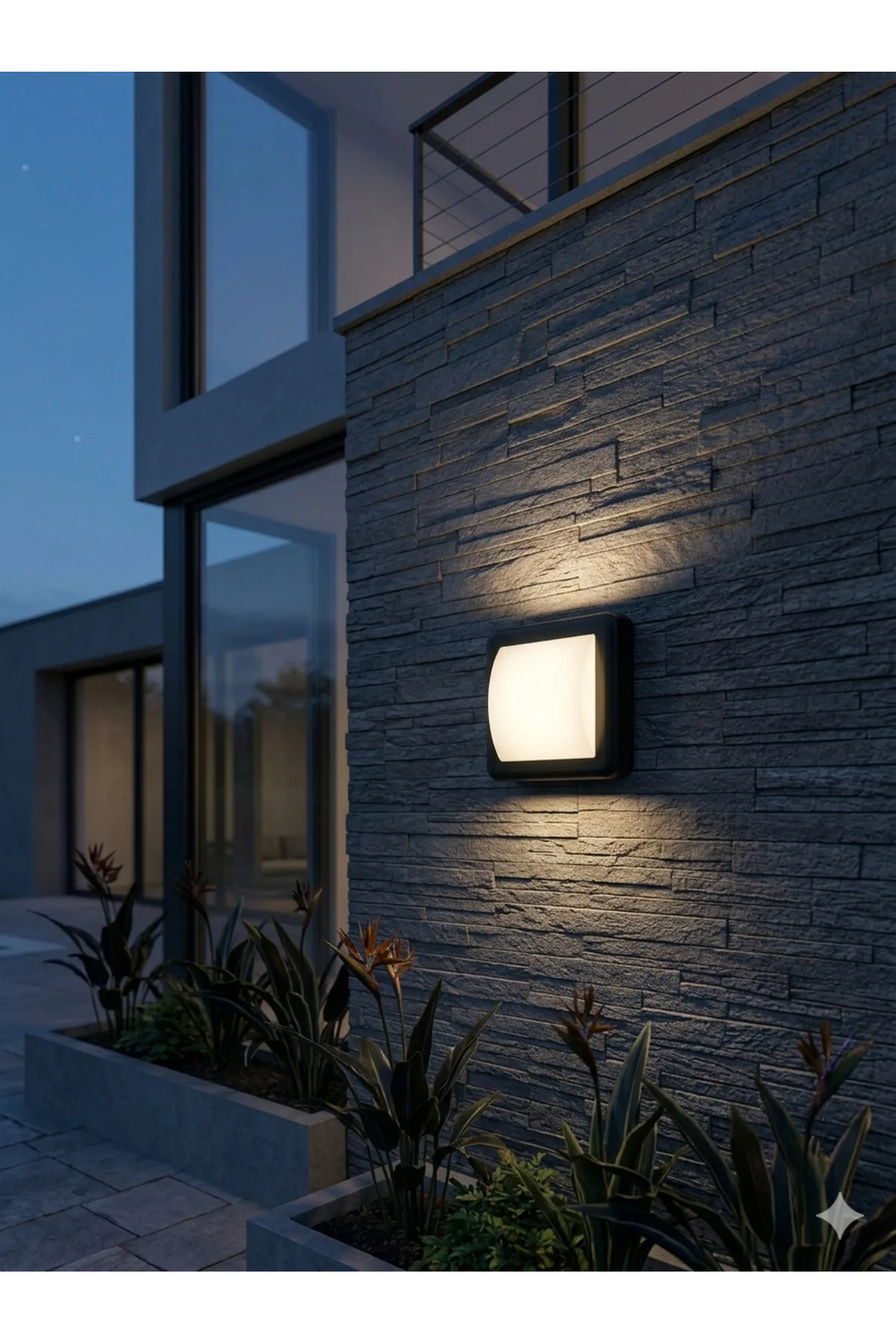 AH07-05001 4W LED Duvar & Tavan Apliği 3000K