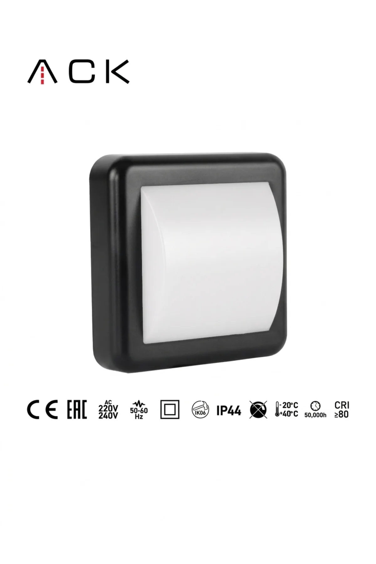 AH07-05001 4W LED Duvar & Tavan Apliği 3000K - Görsel 4