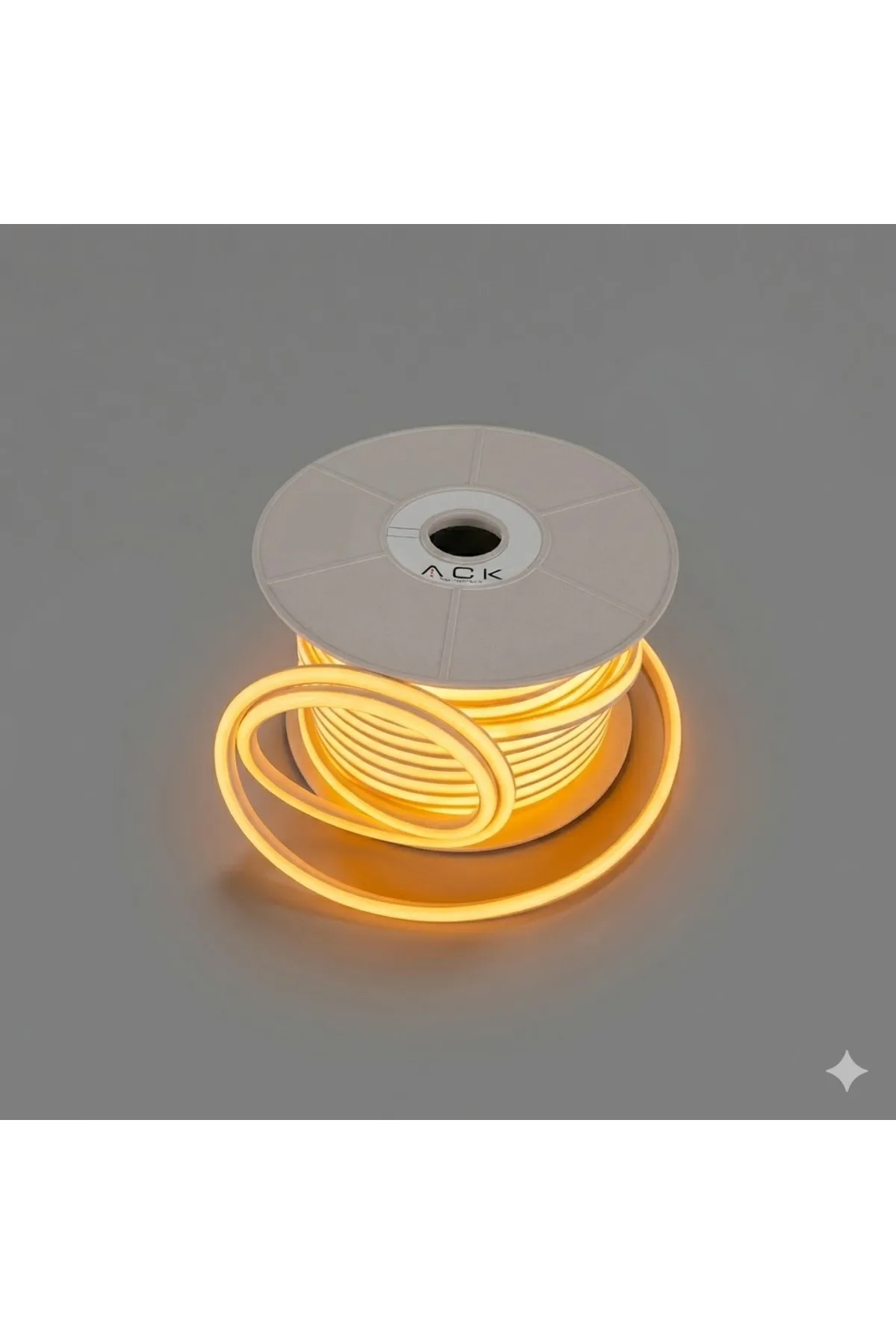 220V IP65 NEON LED AMBER 50 METRE