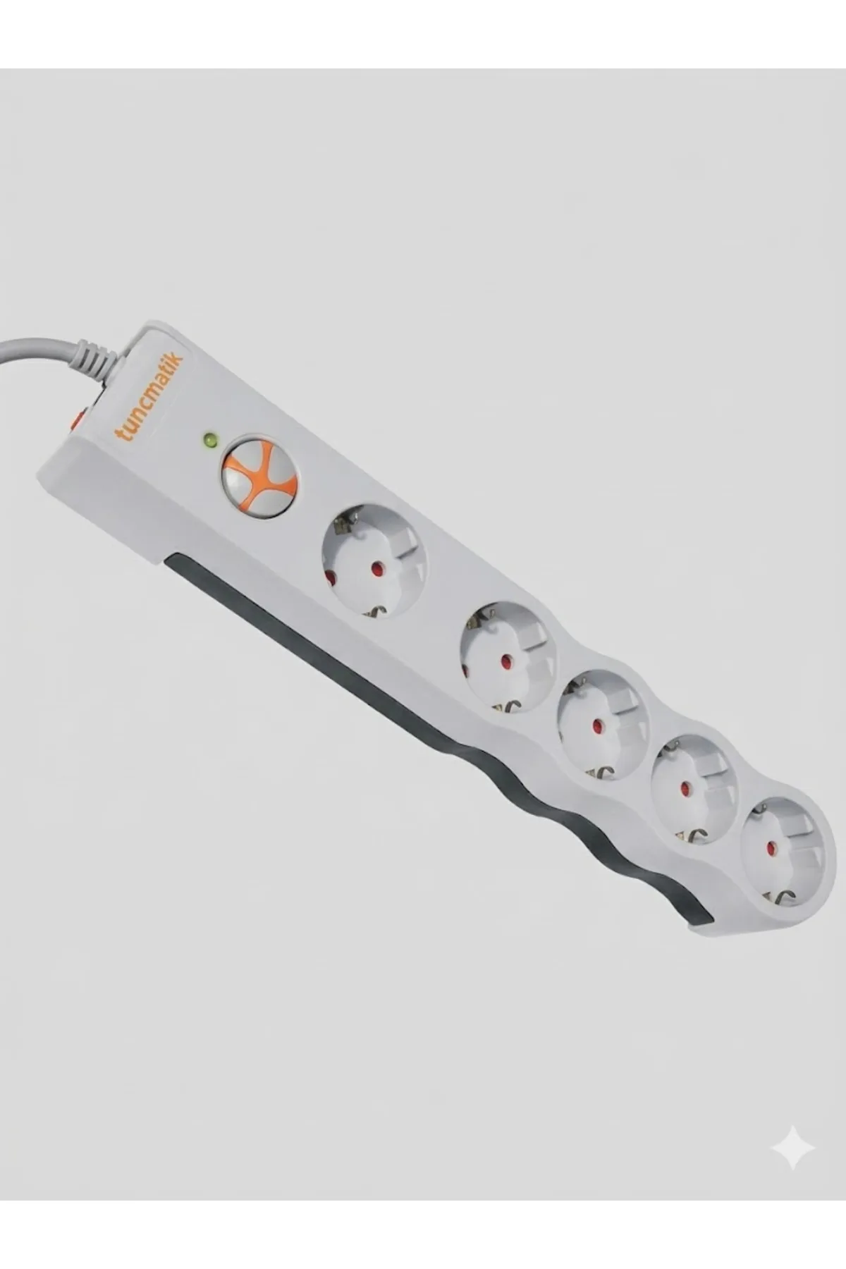 5 Lİ 1.5 METRE KABLOLU Akım Korumalı Priz 1050 Joule – Çocuk Kilitli & Sigortalı güvenlik