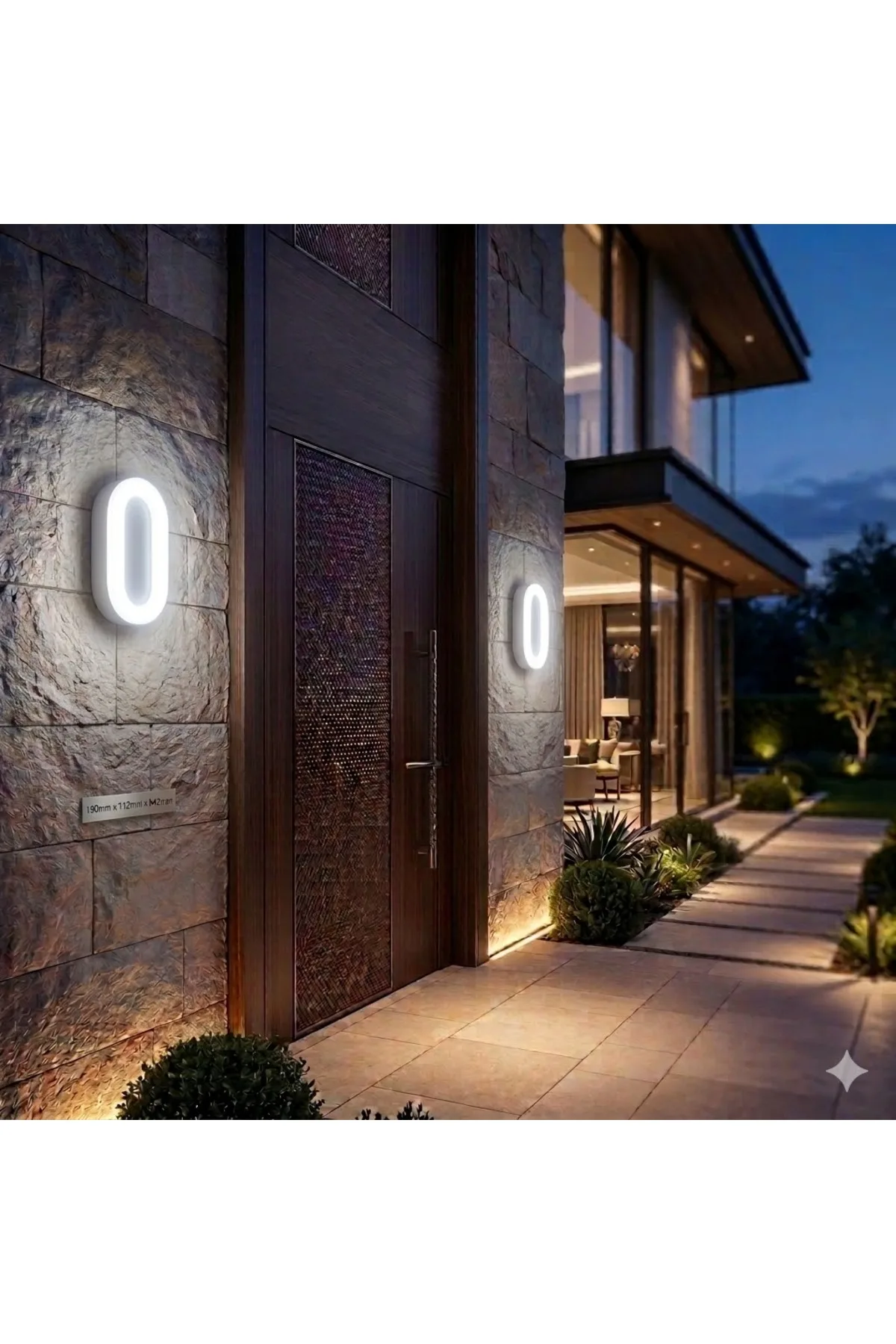 11W BEYAZ IP65 LED DUVAR ARMATÜRÜ