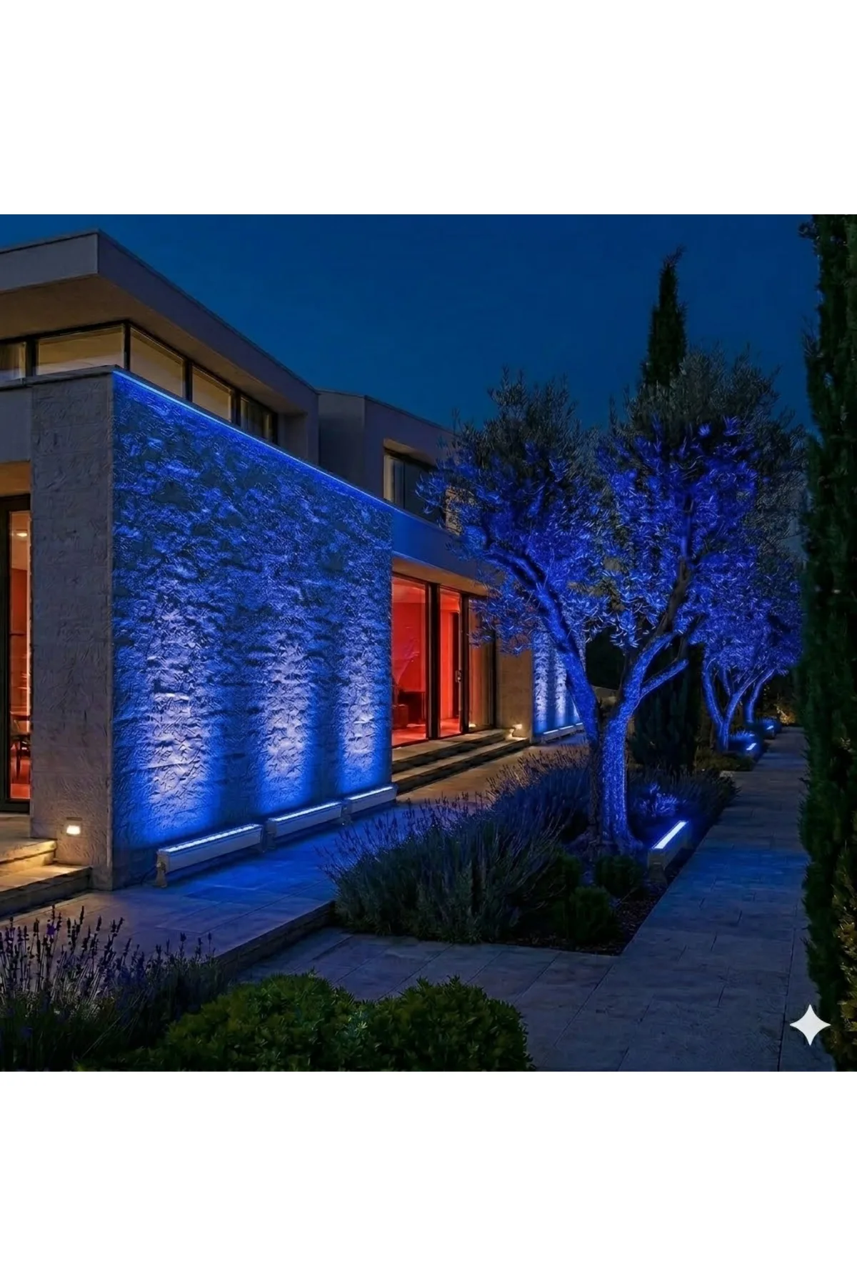 9x1W MAVI IP67 27CM LED WALLWASHER