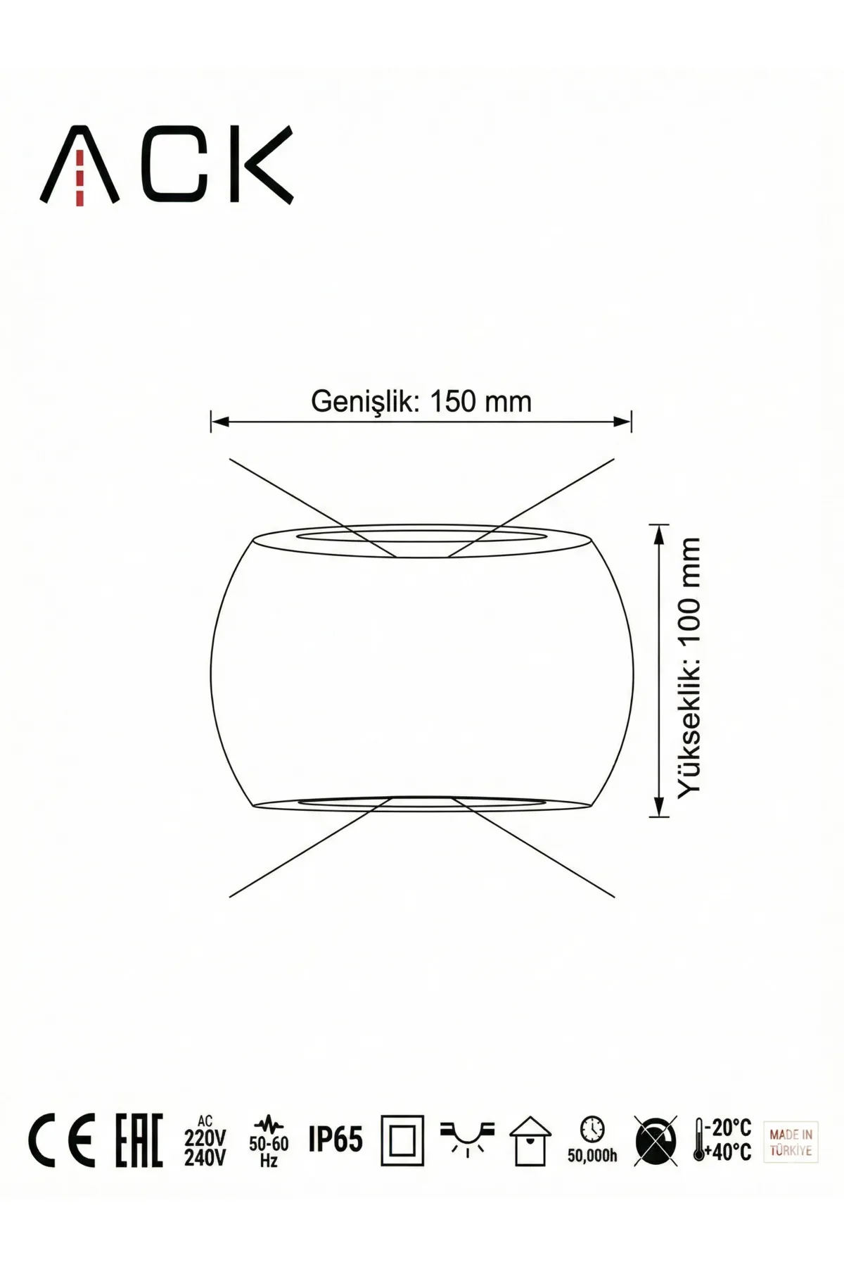 Dekoratif Led Aplik 6W - Görsel 4