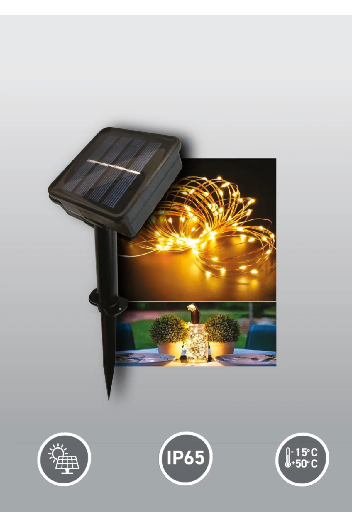 Led Solar Süsleme Işığı