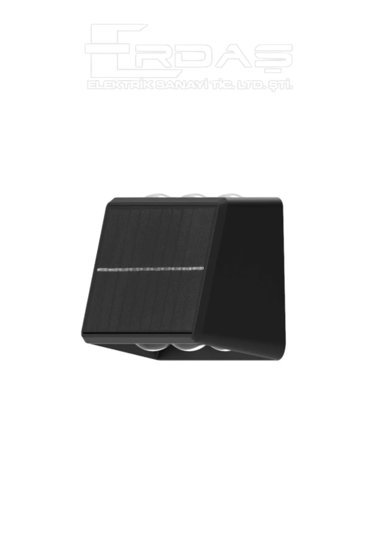 SOLAR LED BAHÇE ARMATÜRÜ ÇİFT YÖNLÜ - Görsel 3