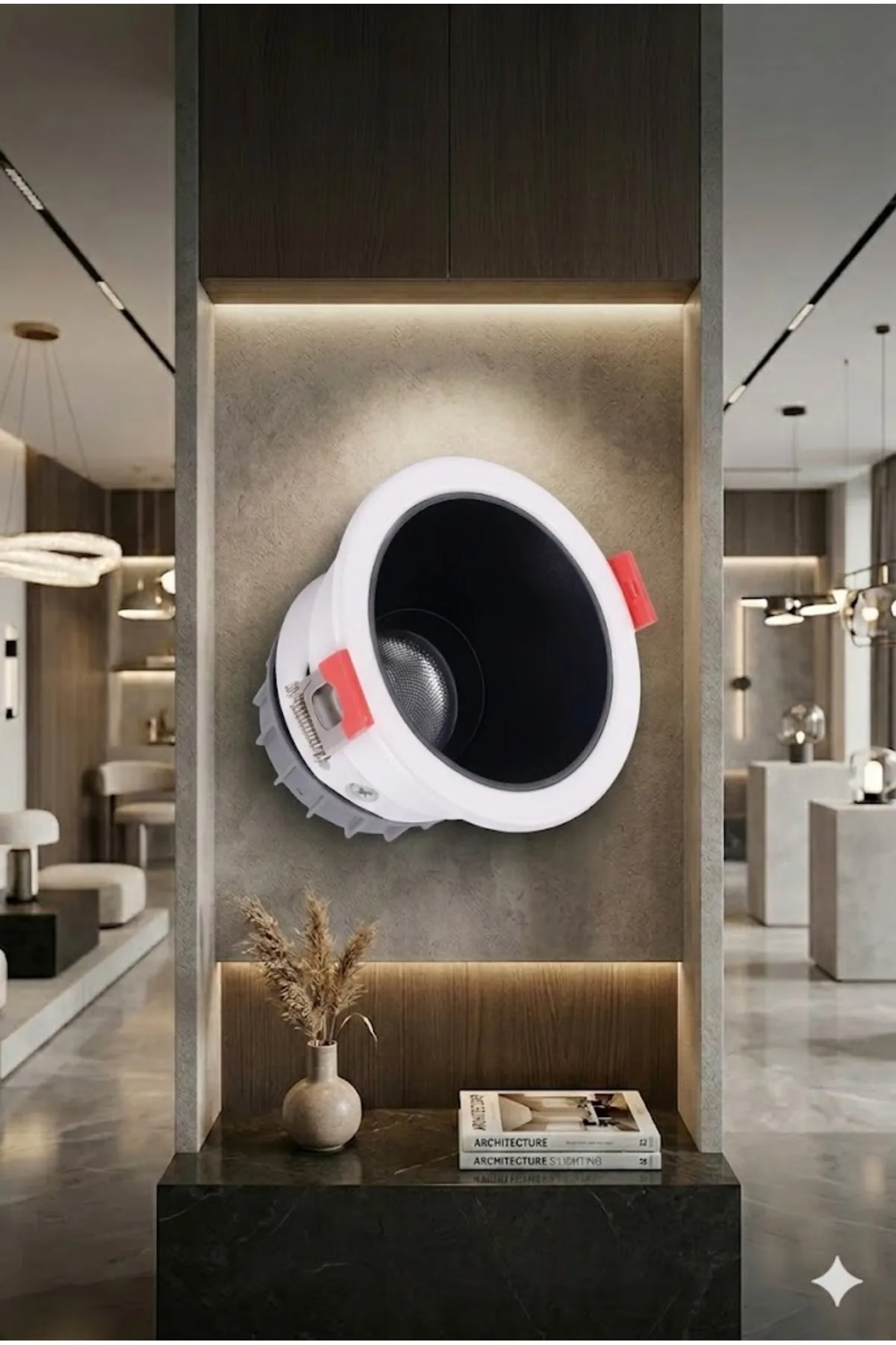 Led Spot 5W Beyaz Çerçeve Gün Işığı