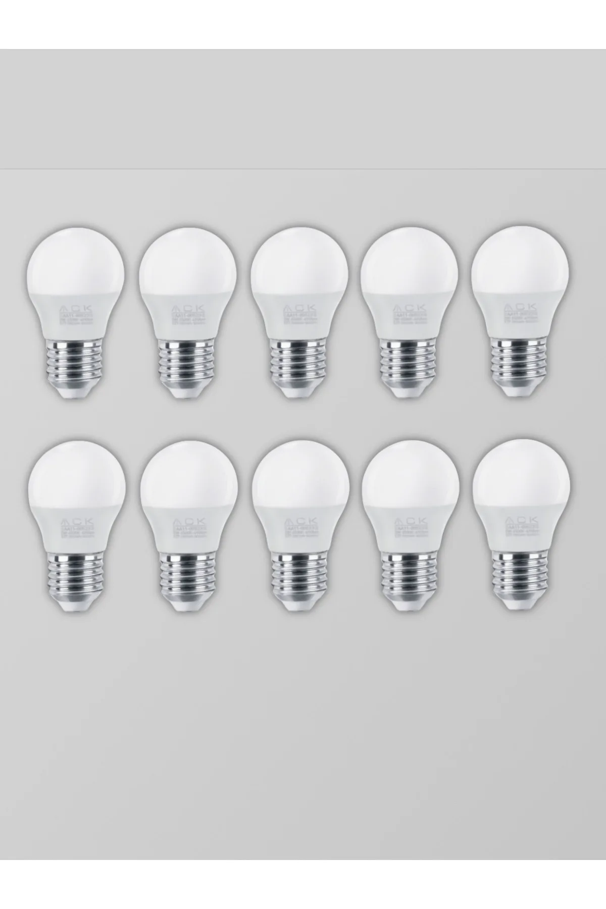 LED Ampul 5W E14 Gün Işığı 10 Adet