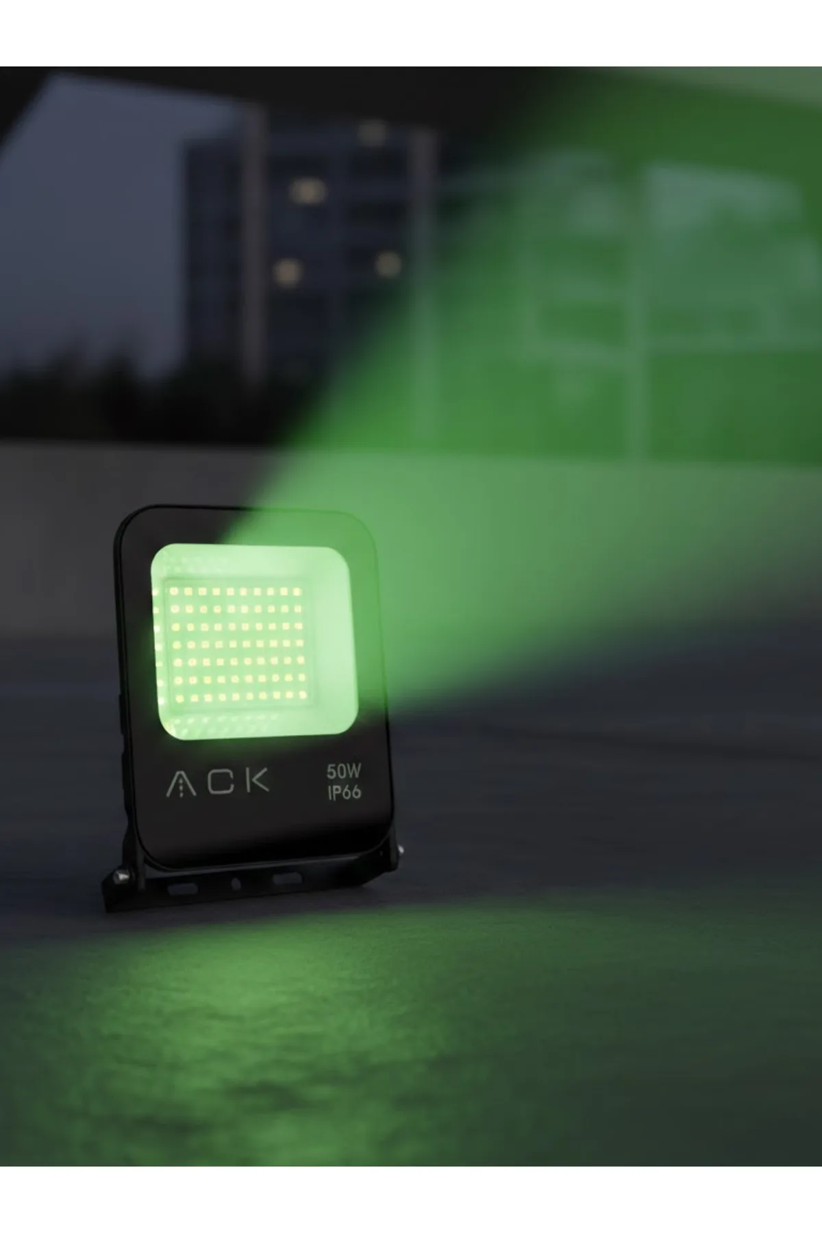 50W LED Projektör Yeşil