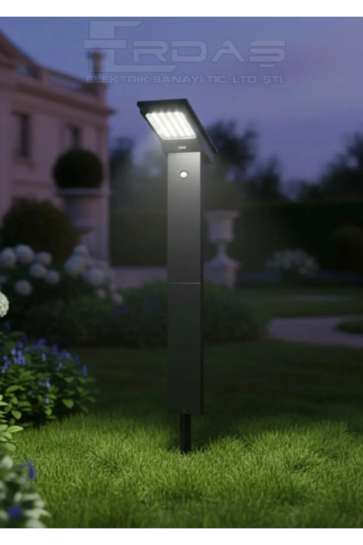 SOLAR LED BAHÇE ARMATÜRÜ KAZIKLI