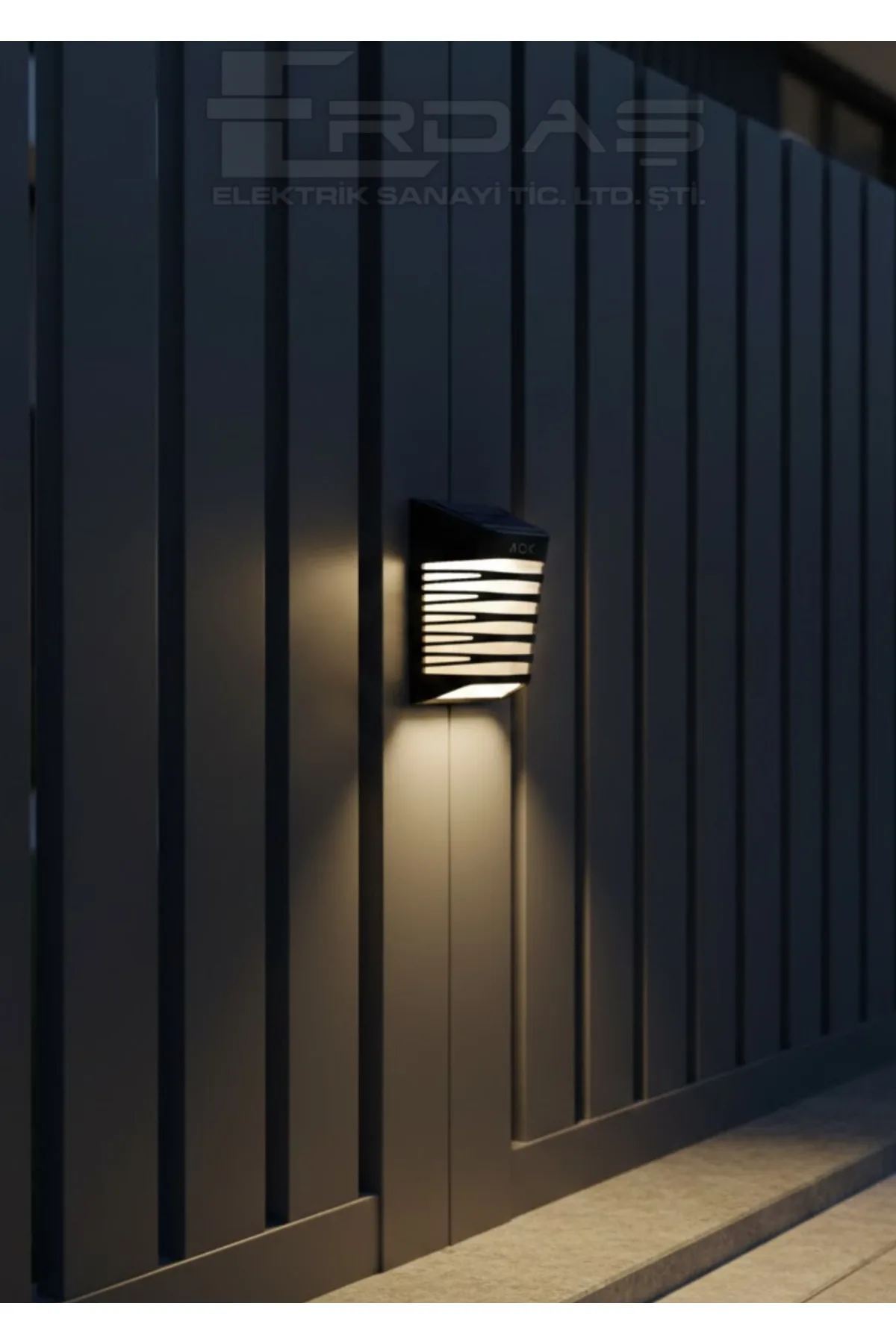 SOLAR LED ÇİT APLİK