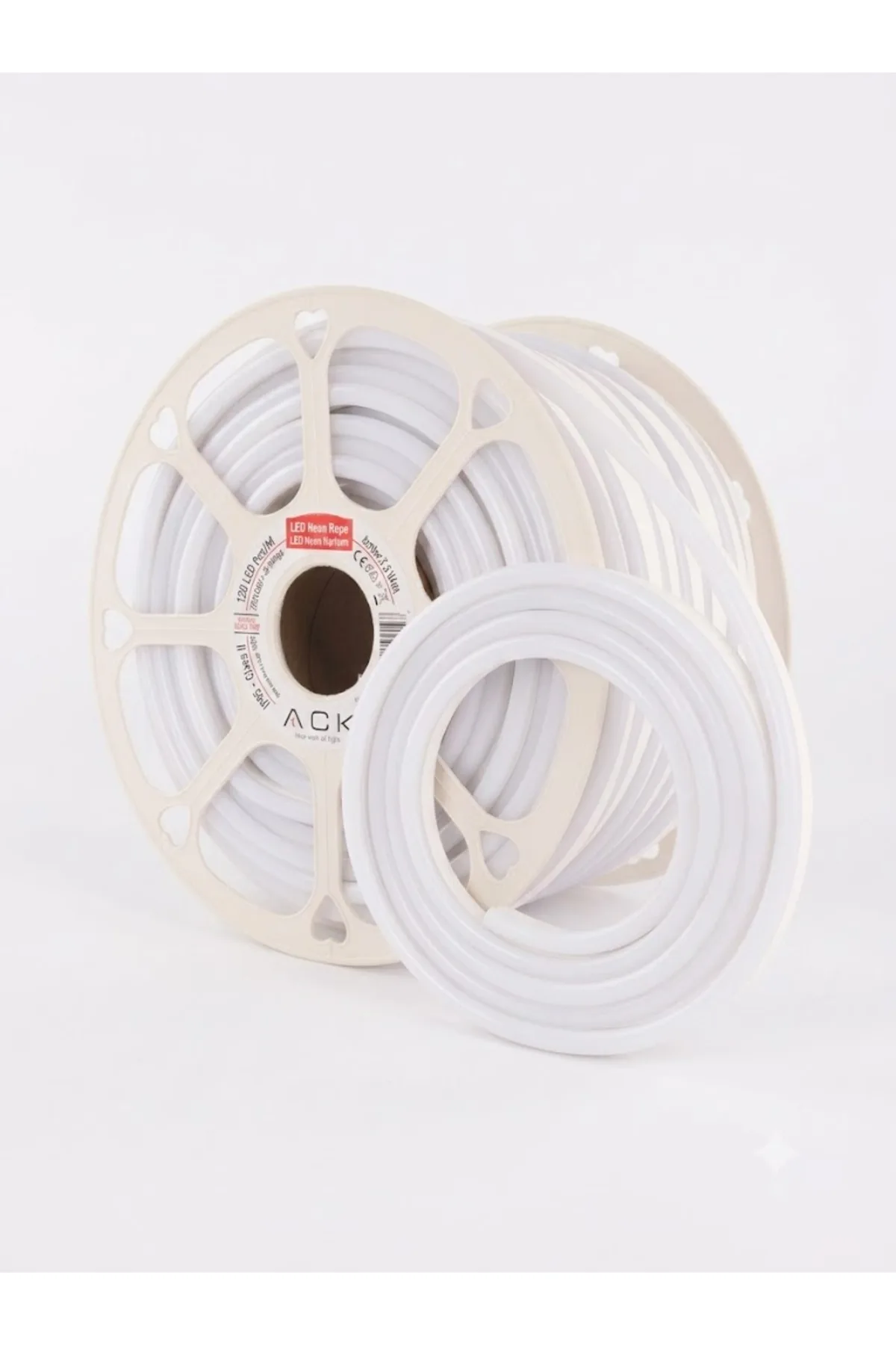 AS07-00400 NEON HORTUM YAPIŞKANLI 220-240V 3000K 7*13MM 240 LEDLİ - Görsel 2