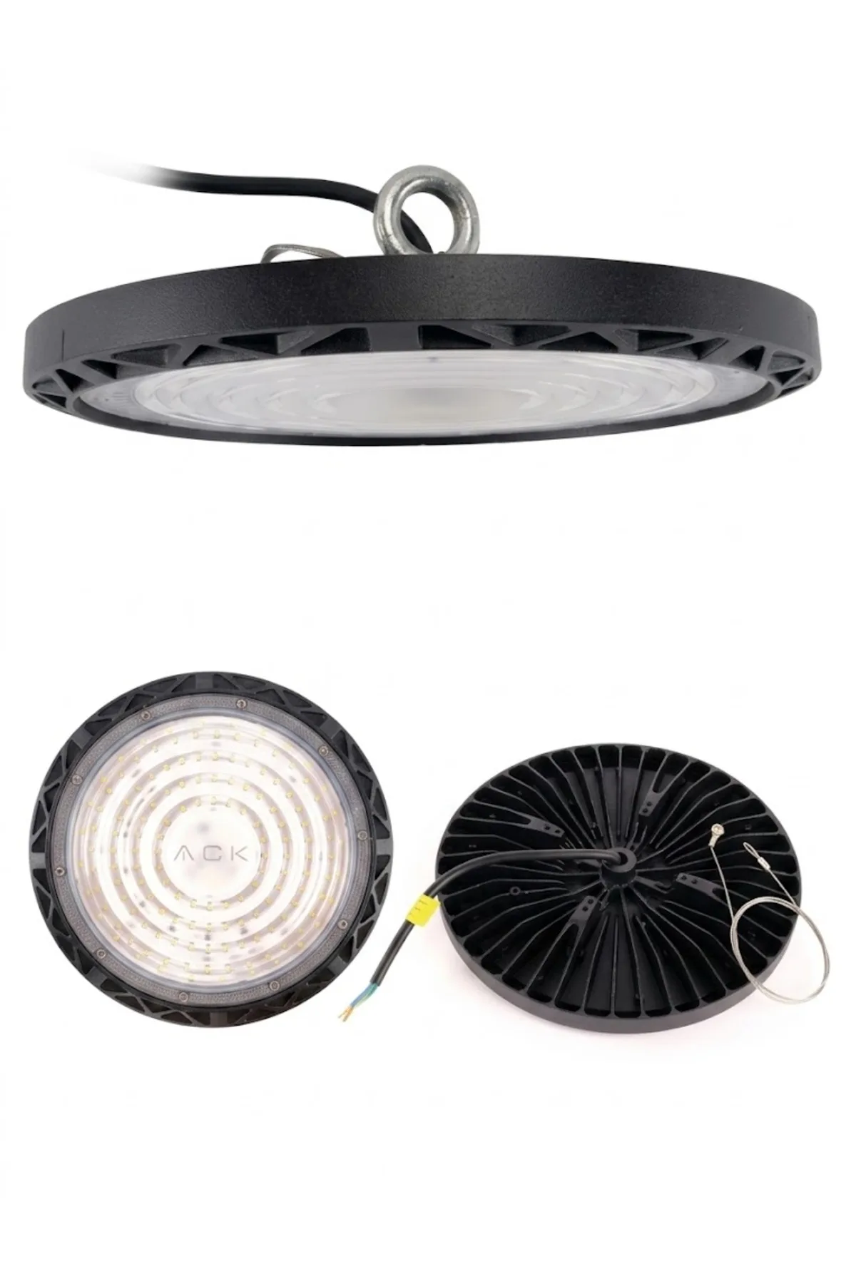UFO YÜKSEK TAVAN 100W 6500K 12,500lm 50.000 SAAT KULLANIM ÖMRÜ