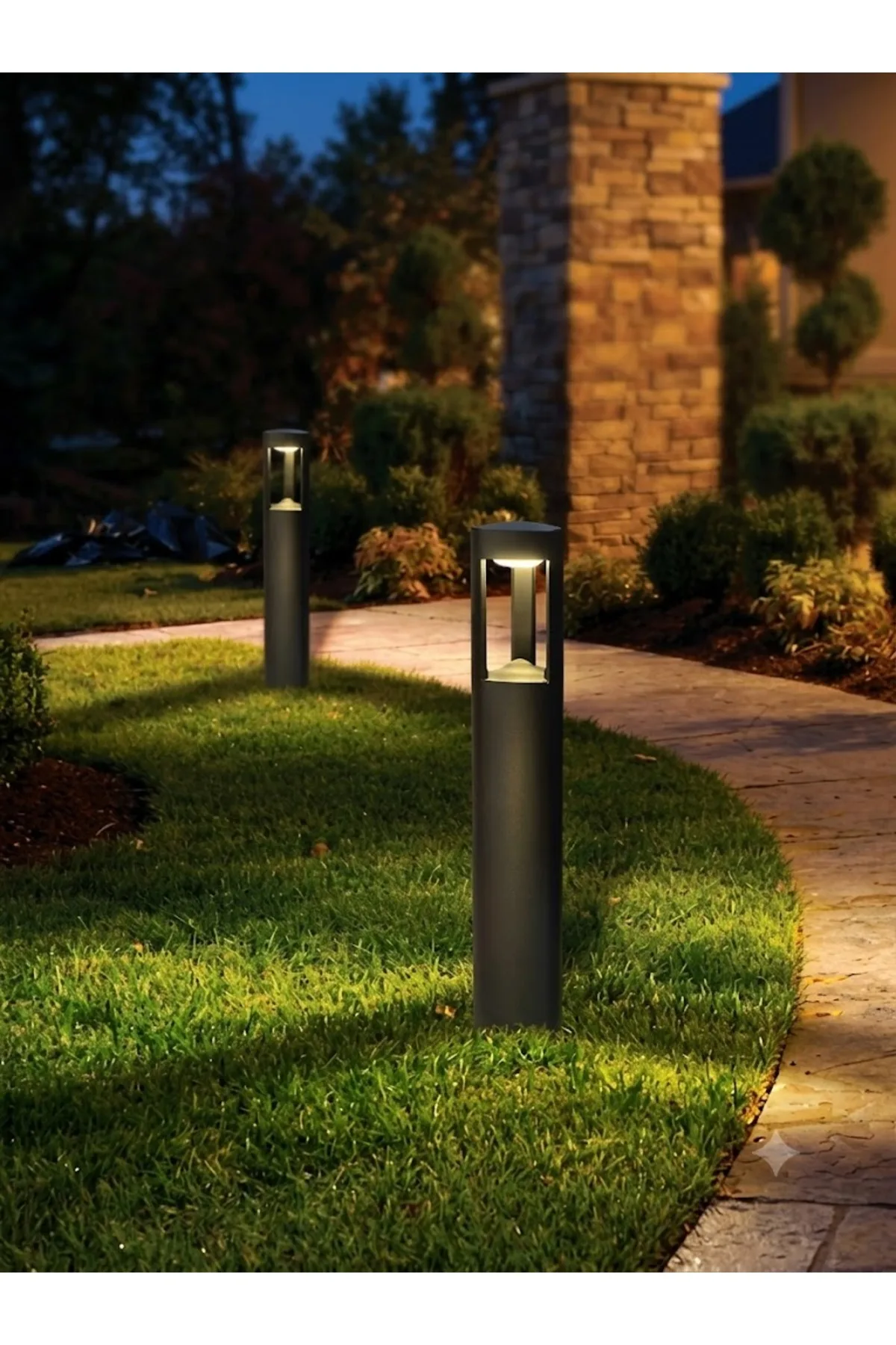 7W DALLAS h:500mm 3000K LED Alüminyum LED Bahçe Armatürleri