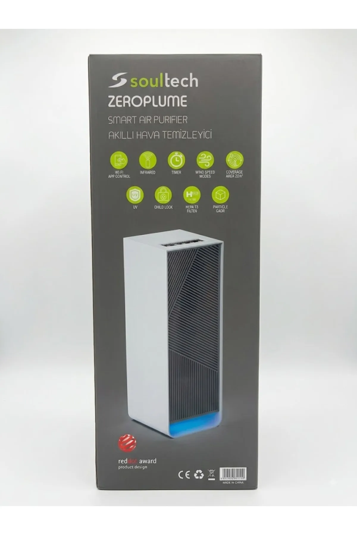 HT049B ZEROPLUME SMART AIR PURIFER 185 M3 AKILLI HAVA TEMİZLEYİCİ - Görsel 4