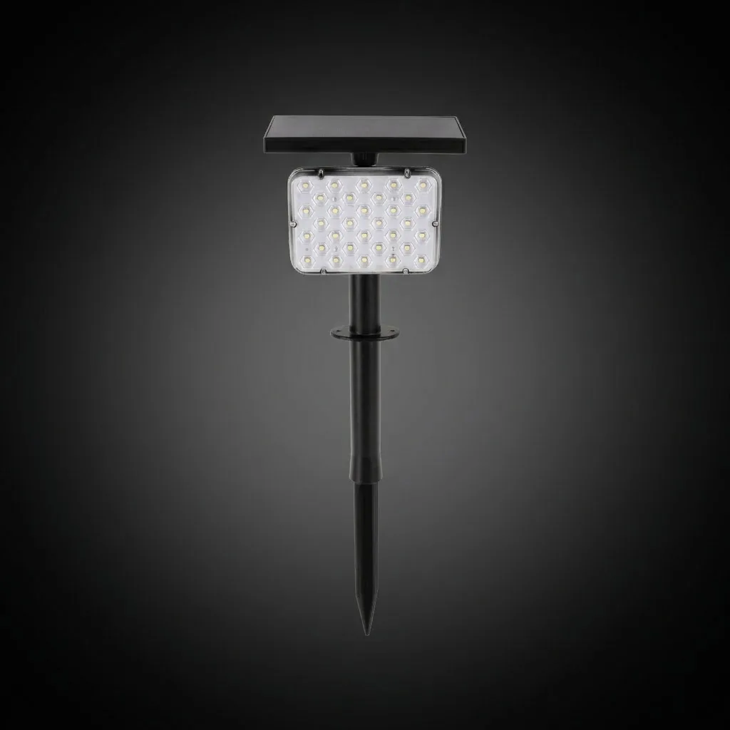 SOLAR LED ÇİM ARMATÜRÜ KAZIKLI