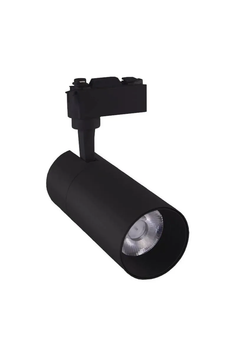 30W LEDLİ RAY SPOT - SİYAH KASA 3000K